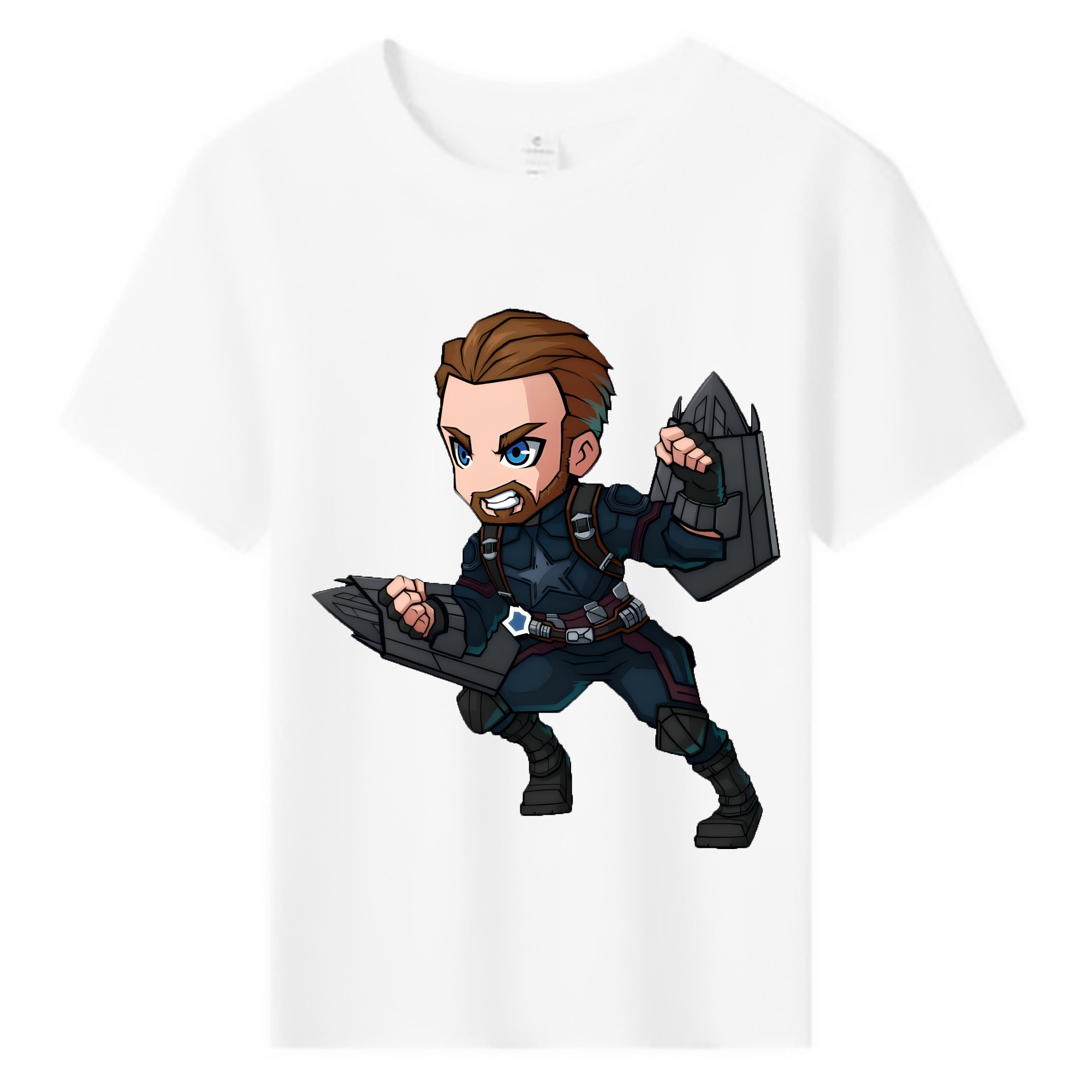 （画像用） アベンジャーズ The Avengers 綿100％キッズTシャツ（フロントプリント）
