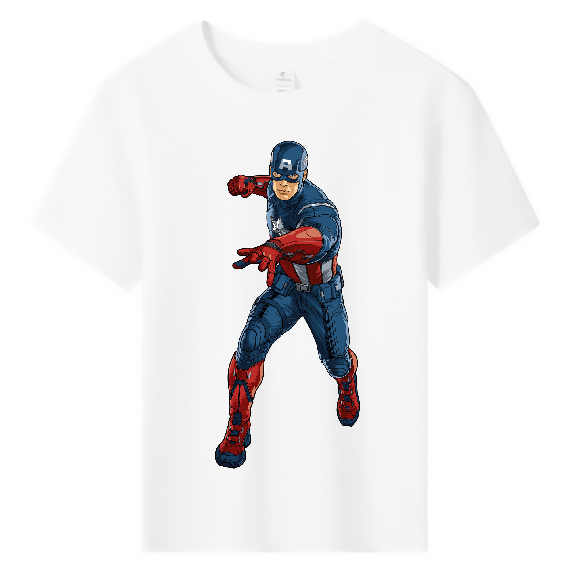 （画像用） アベンジャーズ The Avengers 綿100％キッズTシャツ（フロントプリント）