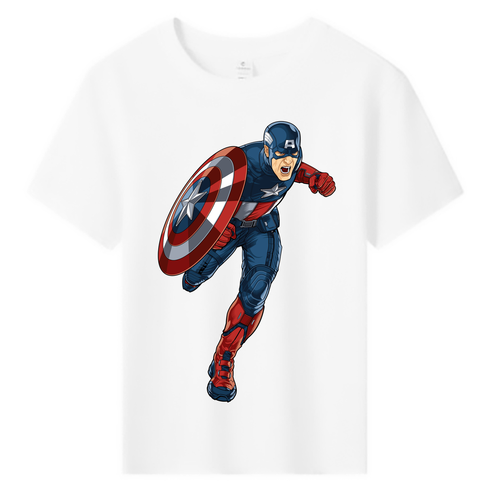 （画像用） アベンジャーズ The Avengers 綿100％キッズTシャツ（フロントプリント）