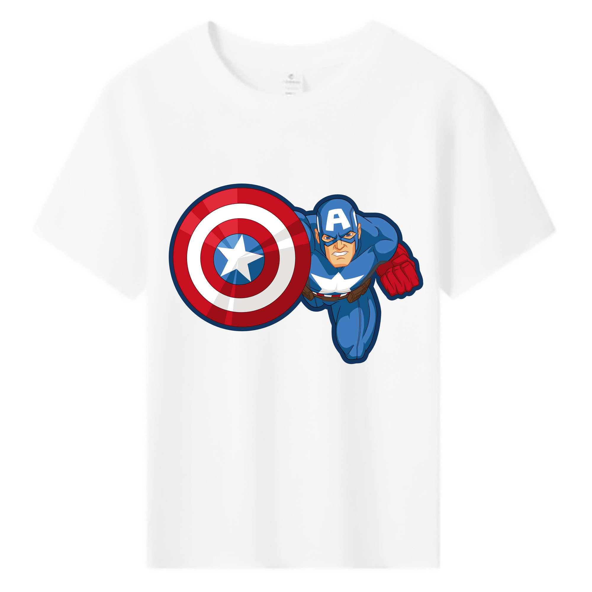 （画像用） アベンジャーズ The Avengers 綿100％キッズTシャツ（フロントプリント）