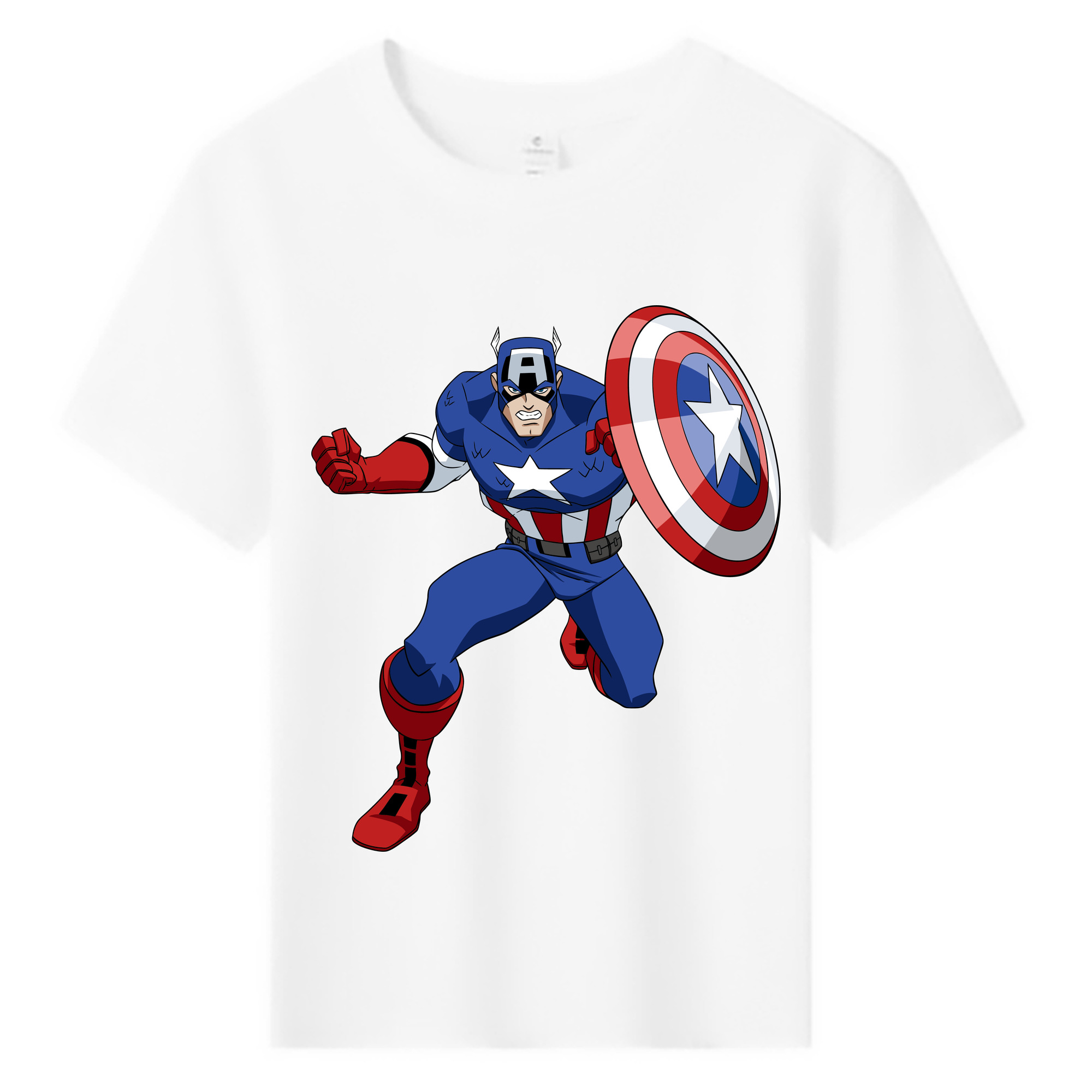 （画像用） アベンジャーズ The Avengers 綿100％キッズTシャツ（フロントプリント）
