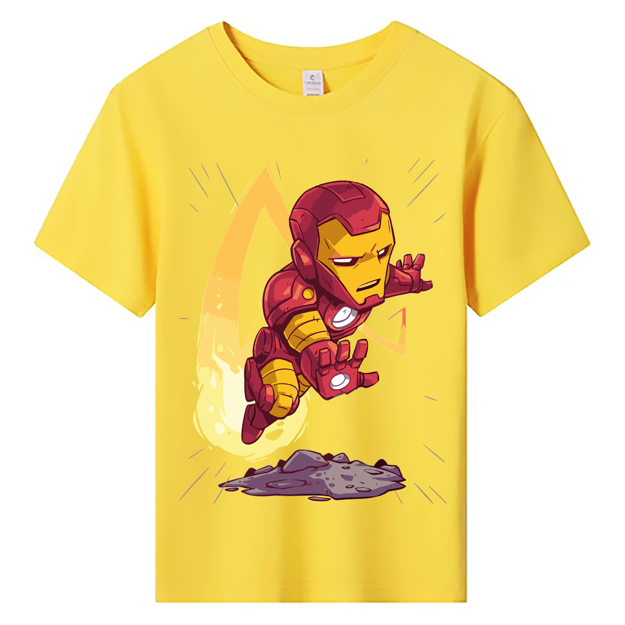 （画像用） アベンジャーズ The Avengers 綿100％キッズTシャツ（フロントプリント）