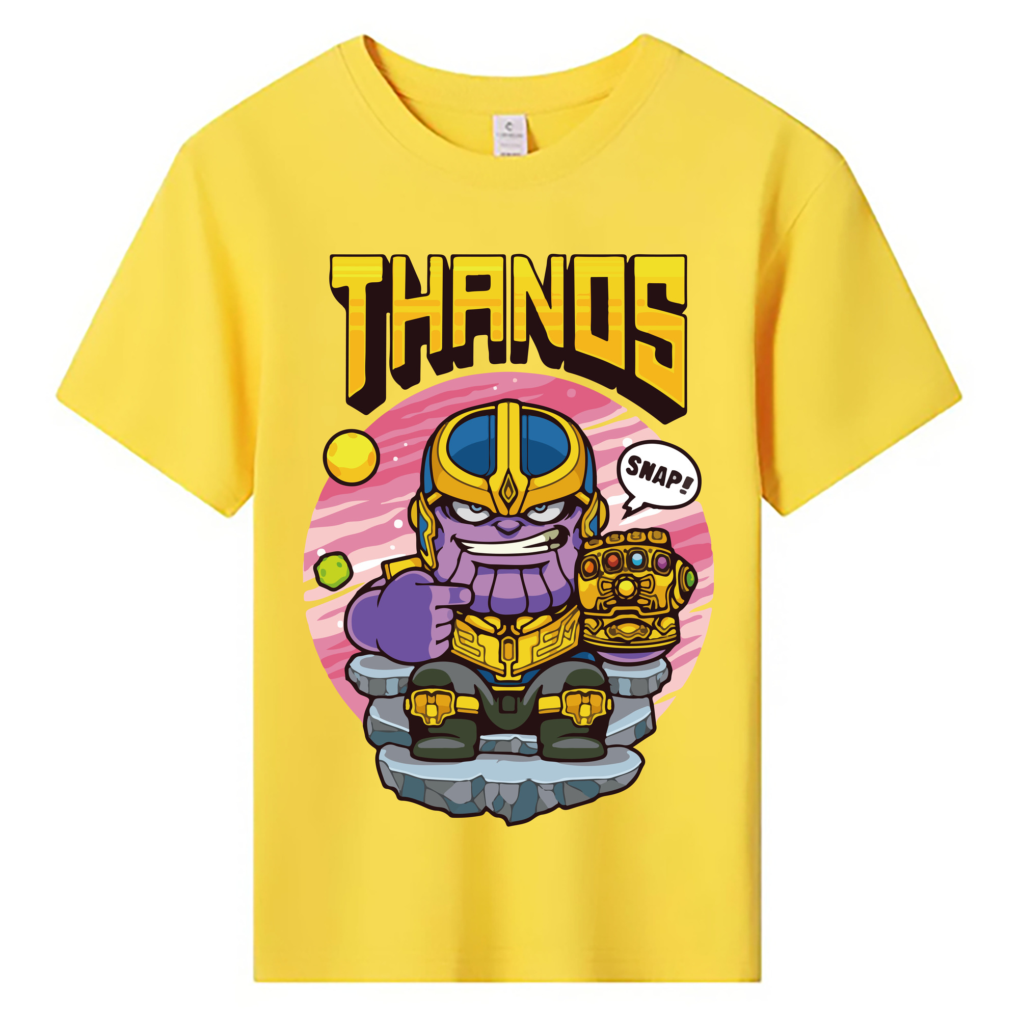 （画像用） アベンジャーズ The Avengers 綿100％キッズTシャツ（フロントプリント）