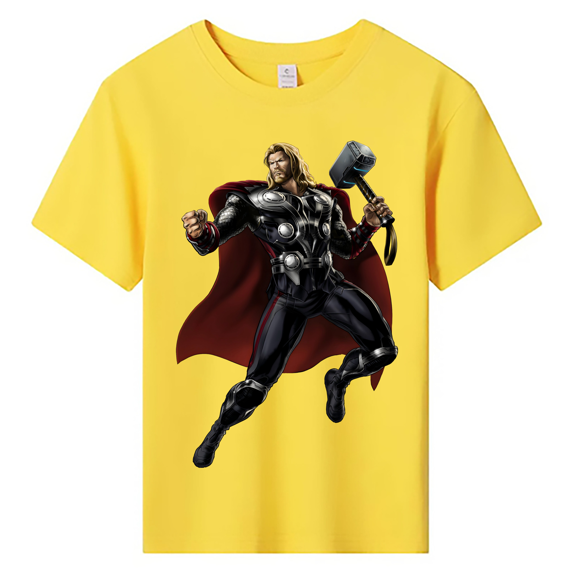 （画像用） アベンジャーズ The Avengers 綿100％キッズTシャツ（フロントプリント）