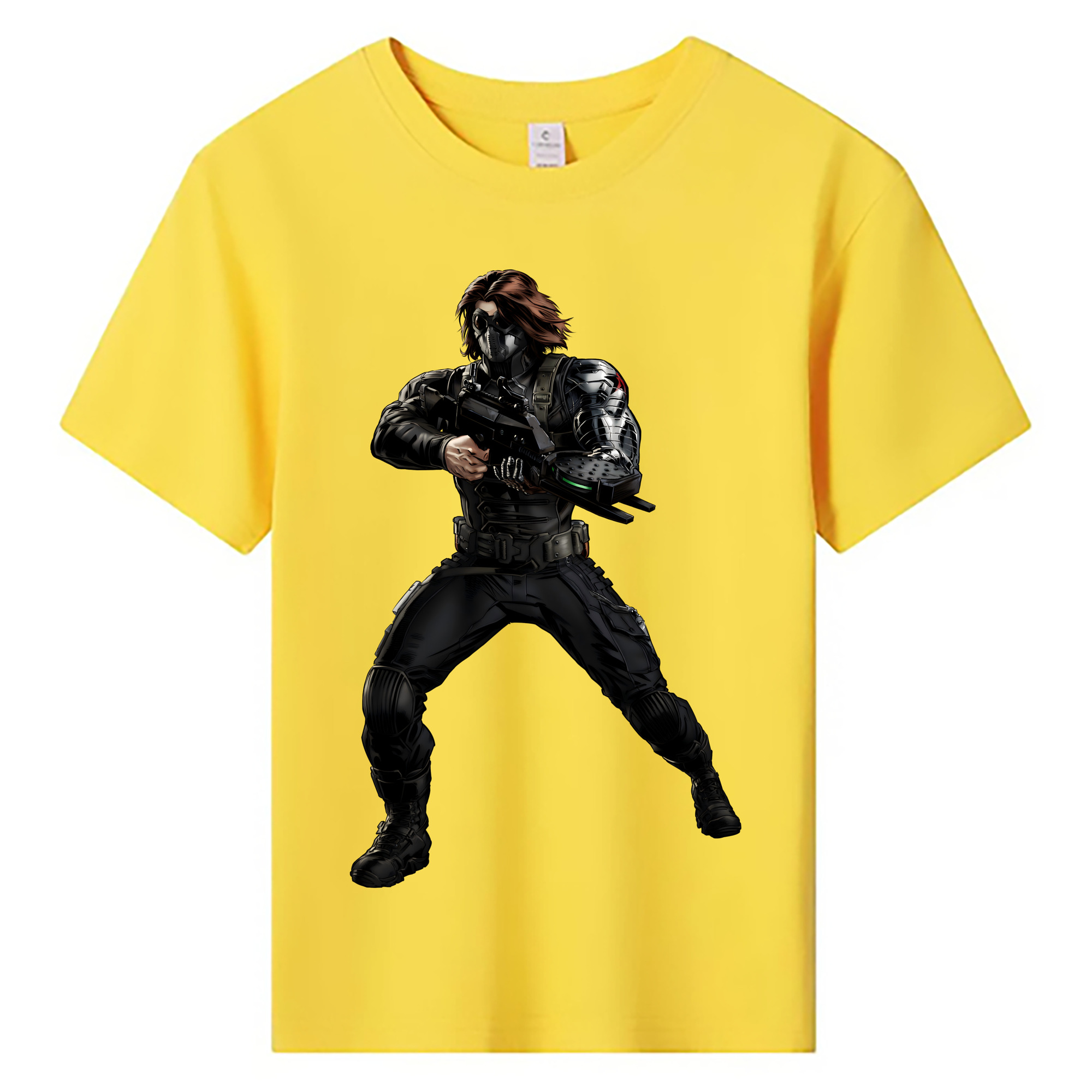 （画像用） アベンジャーズ The Avengers 綿100％キッズTシャツ（フロントプリント）