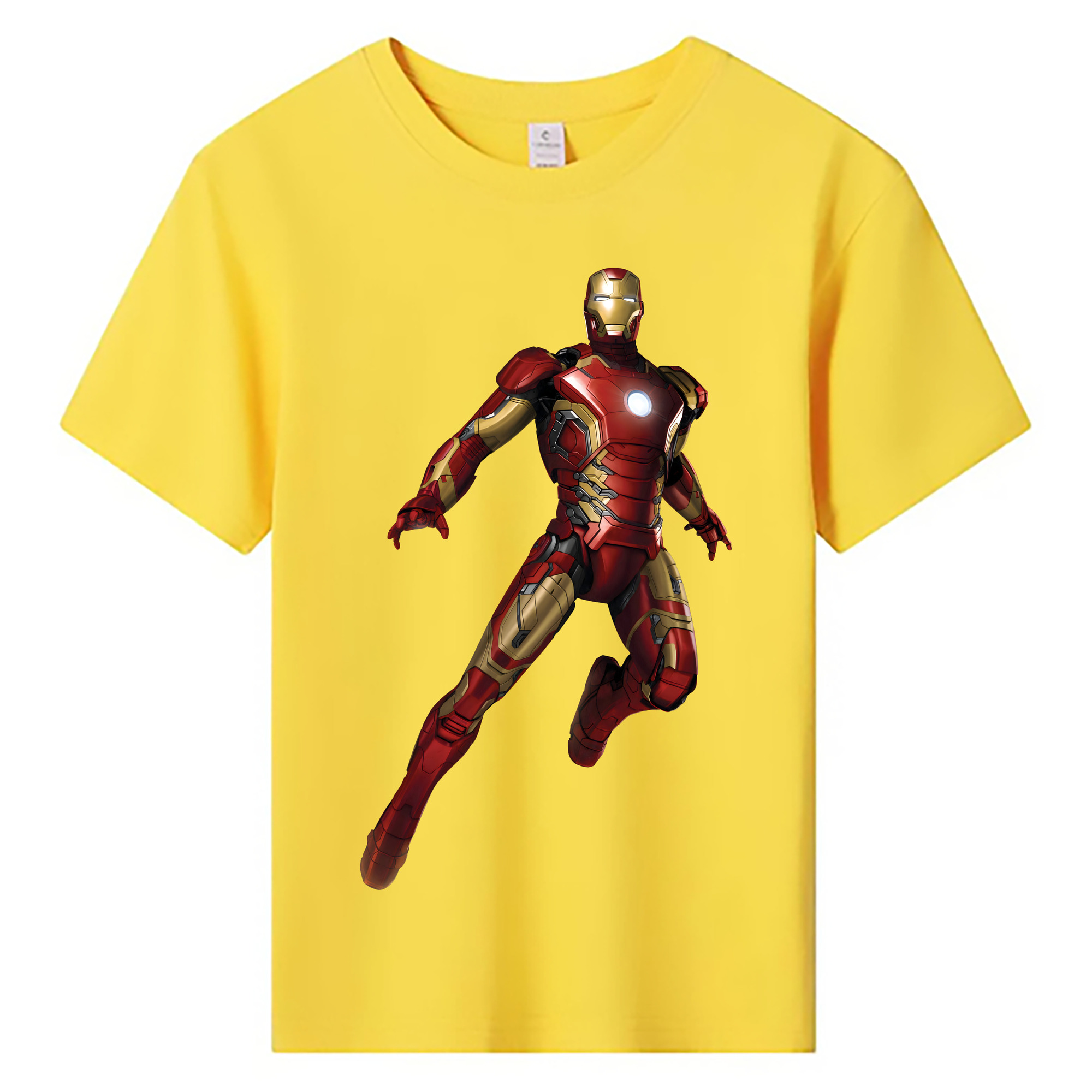 （画像用） アベンジャーズ The Avengers 綿100％キッズTシャツ（フロントプリント）