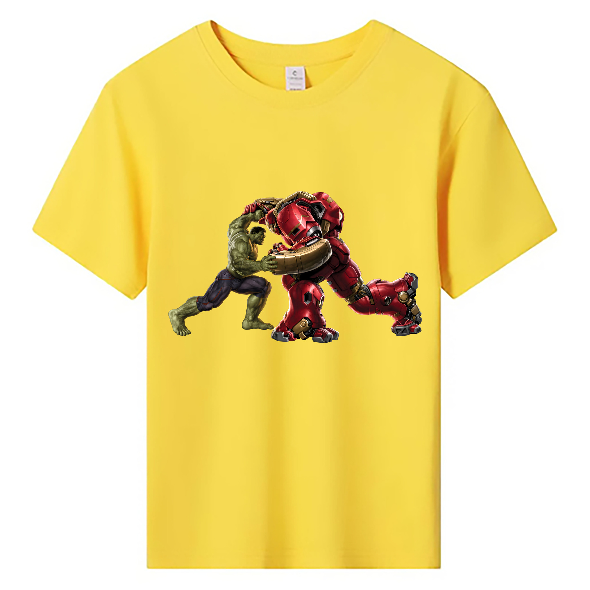 （画像用） アベンジャーズ The Avengers 綿100％キッズTシャツ（フロントプリント）