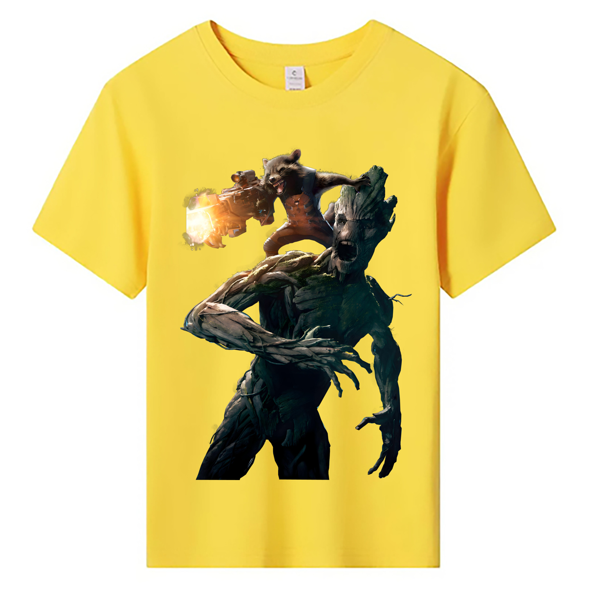 （画像用） アベンジャーズ The Avengers 綿100％キッズTシャツ（フロントプリント）