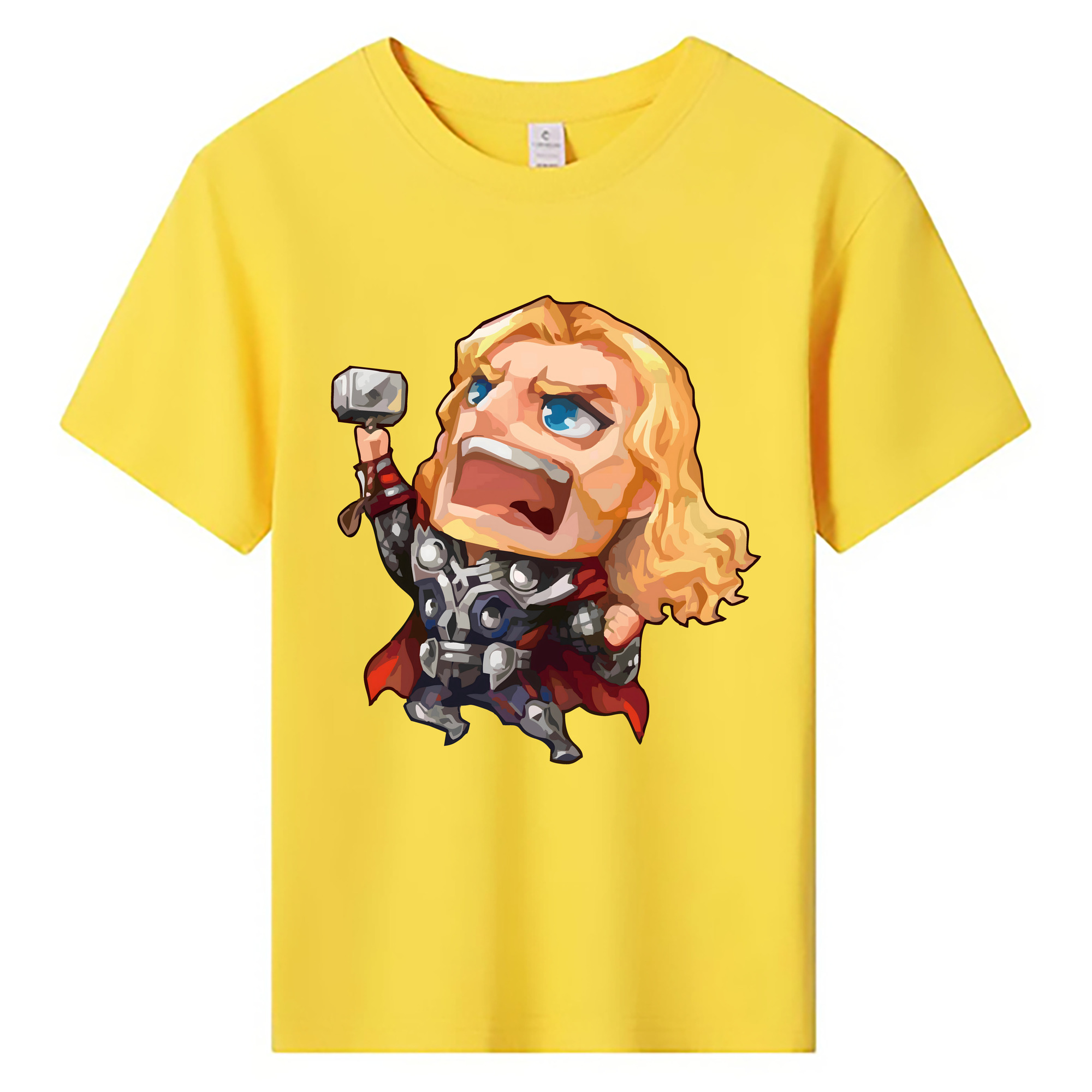 （画像用） アベンジャーズ The Avengers 綿100％キッズTシャツ（フロントプリント）