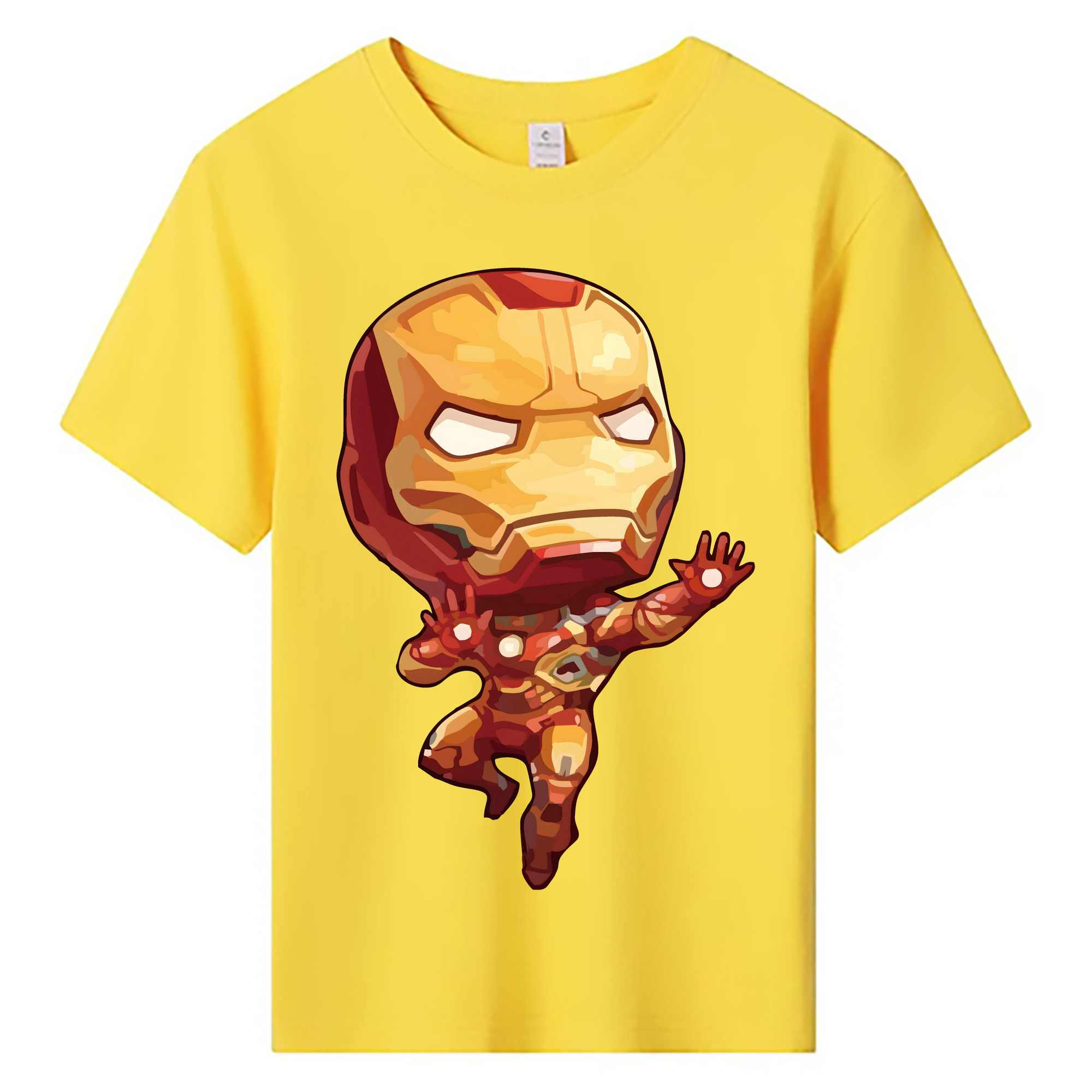 （画像用） アベンジャーズ The Avengers 綿100％キッズTシャツ（フロントプリント）