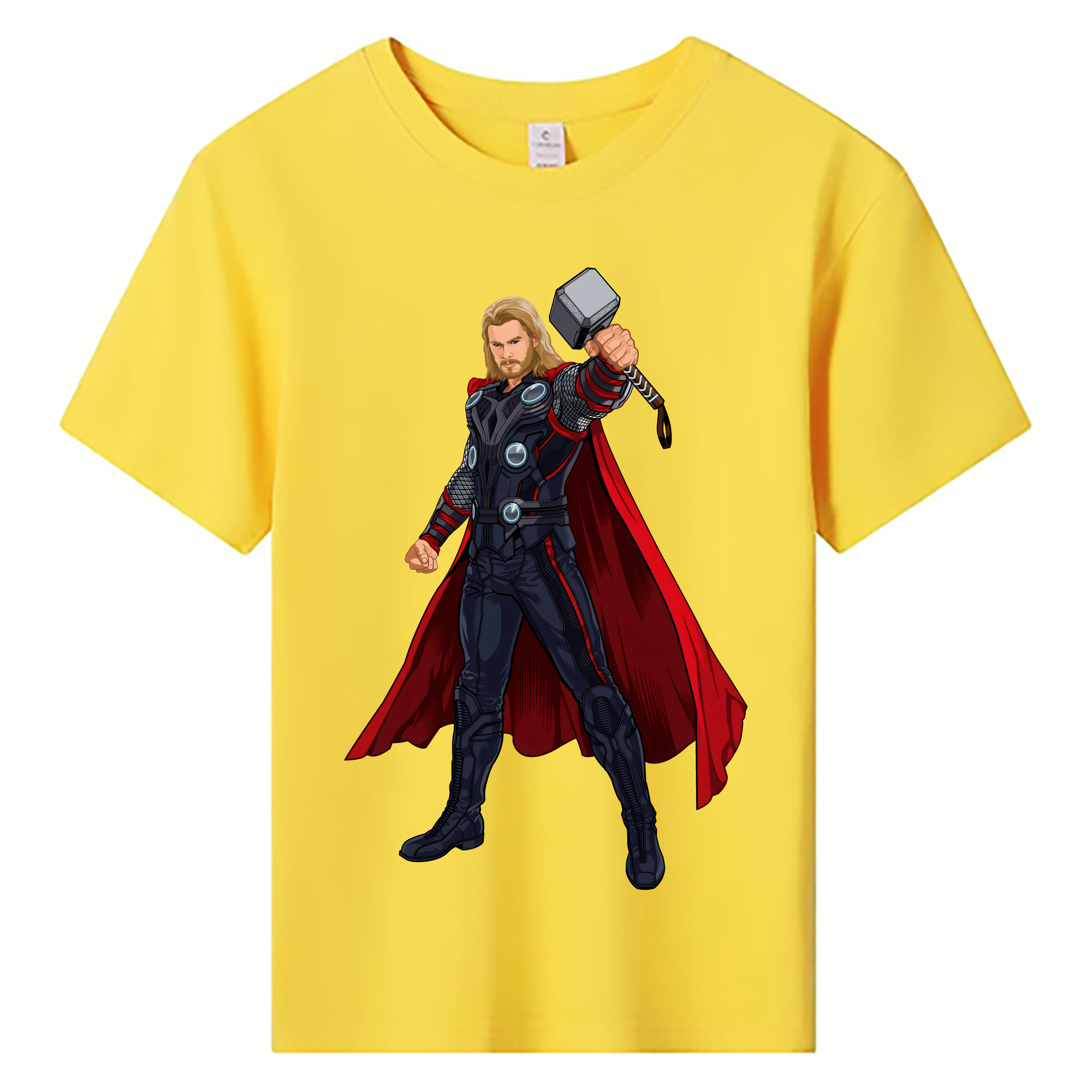 （画像用） アベンジャーズ The Avengers 綿100％キッズTシャツ（フロントプリント）