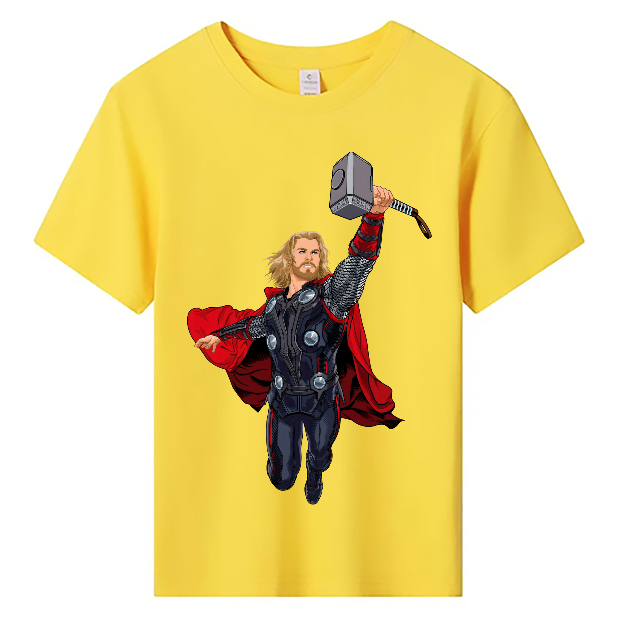 （画像用） アベンジャーズ The Avengers 綿100％キッズTシャツ（フロントプリント）