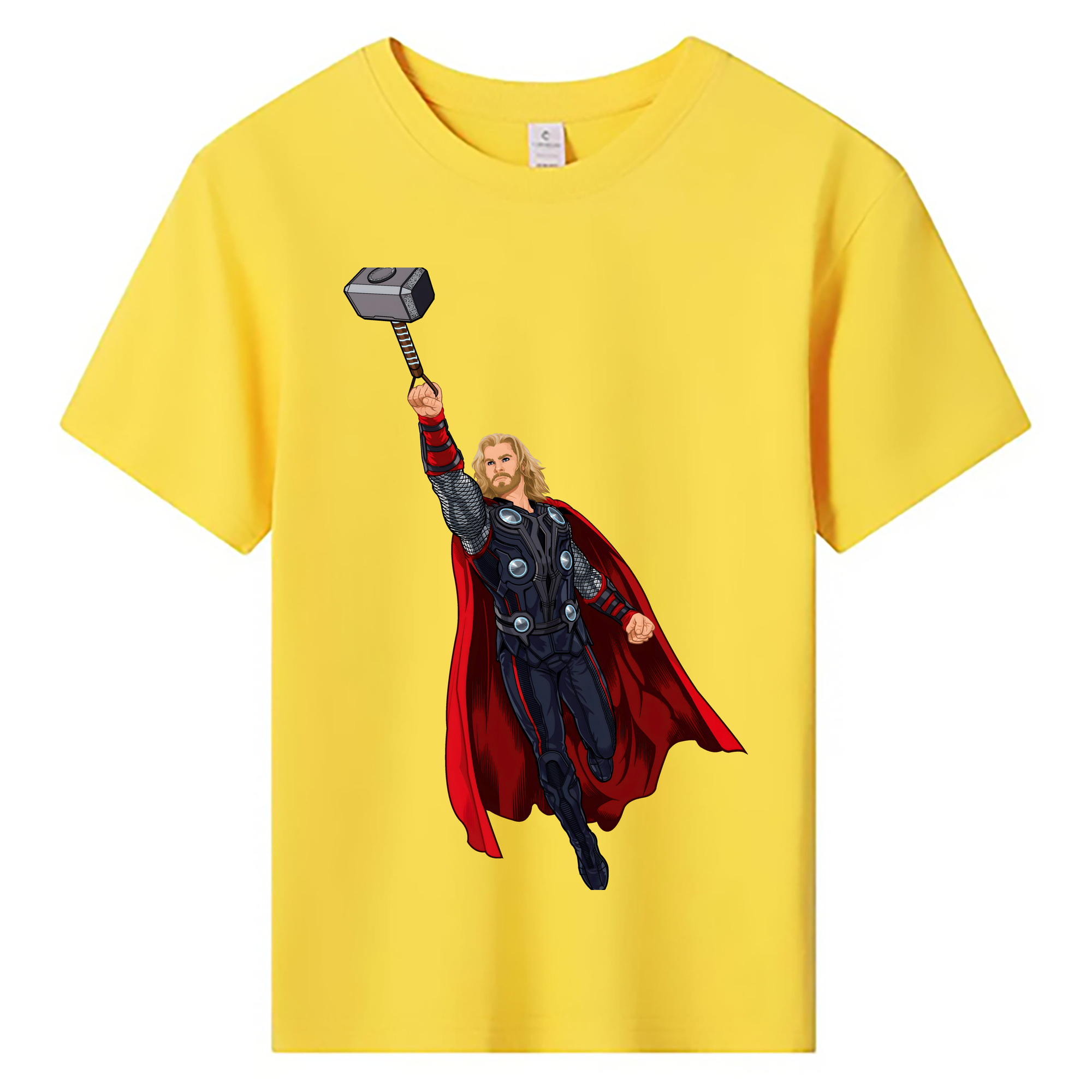 （画像用） アベンジャーズ The Avengers 綿100％キッズTシャツ（フロントプリント）