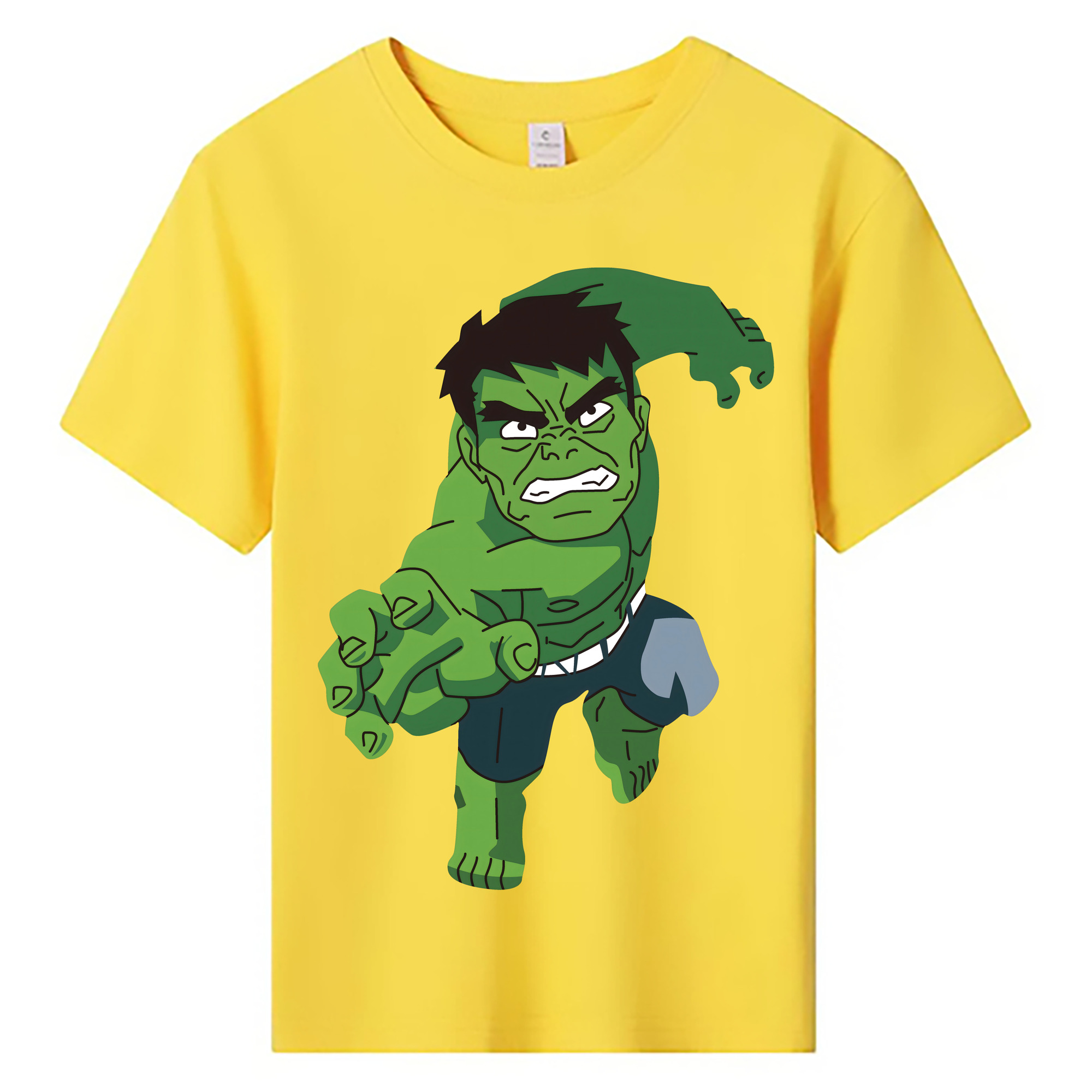 （画像用） アベンジャーズ The Avengers 綿100％キッズTシャツ（フロントプリント）