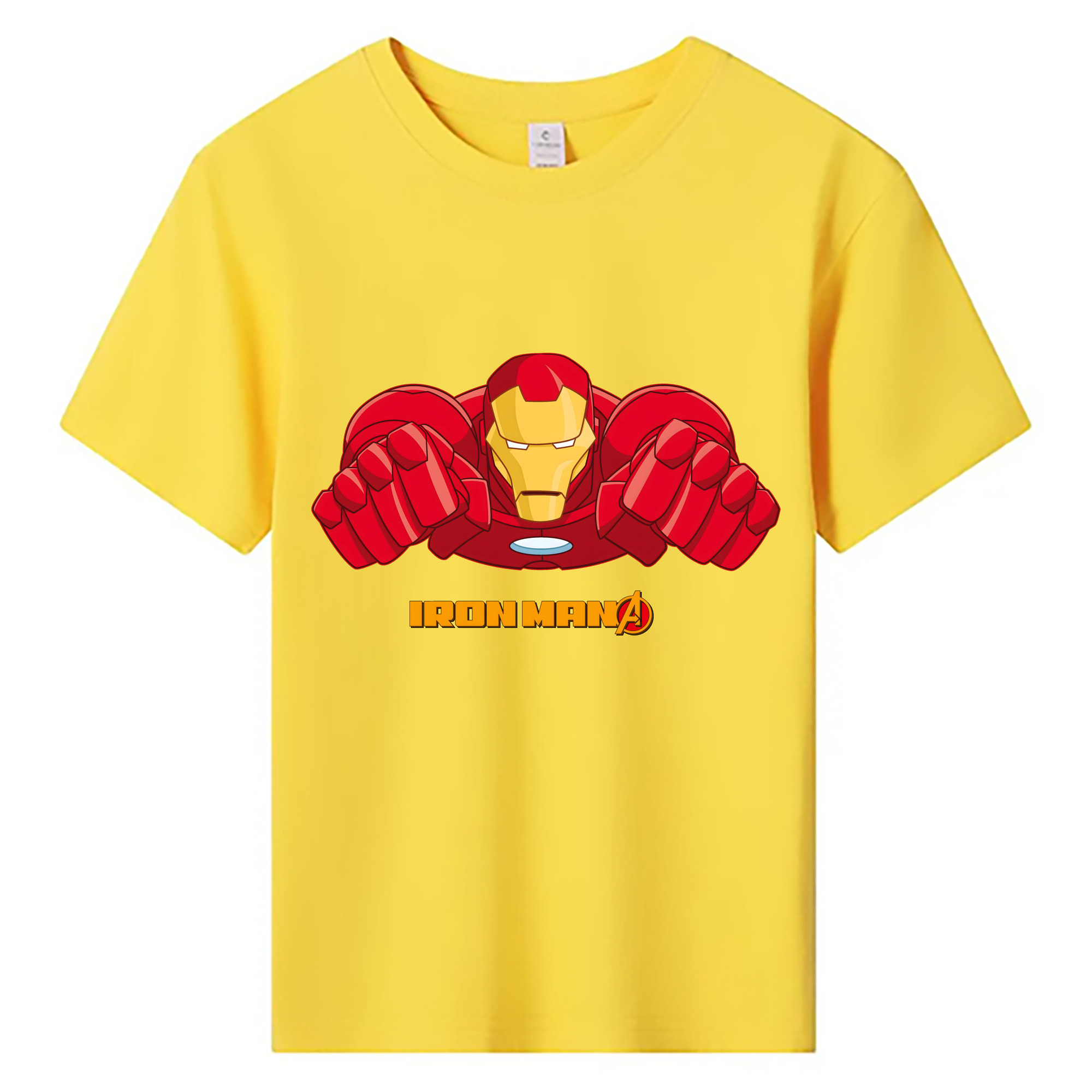 （画像用） アベンジャーズ The Avengers 綿100％キッズTシャツ（フロントプリント）