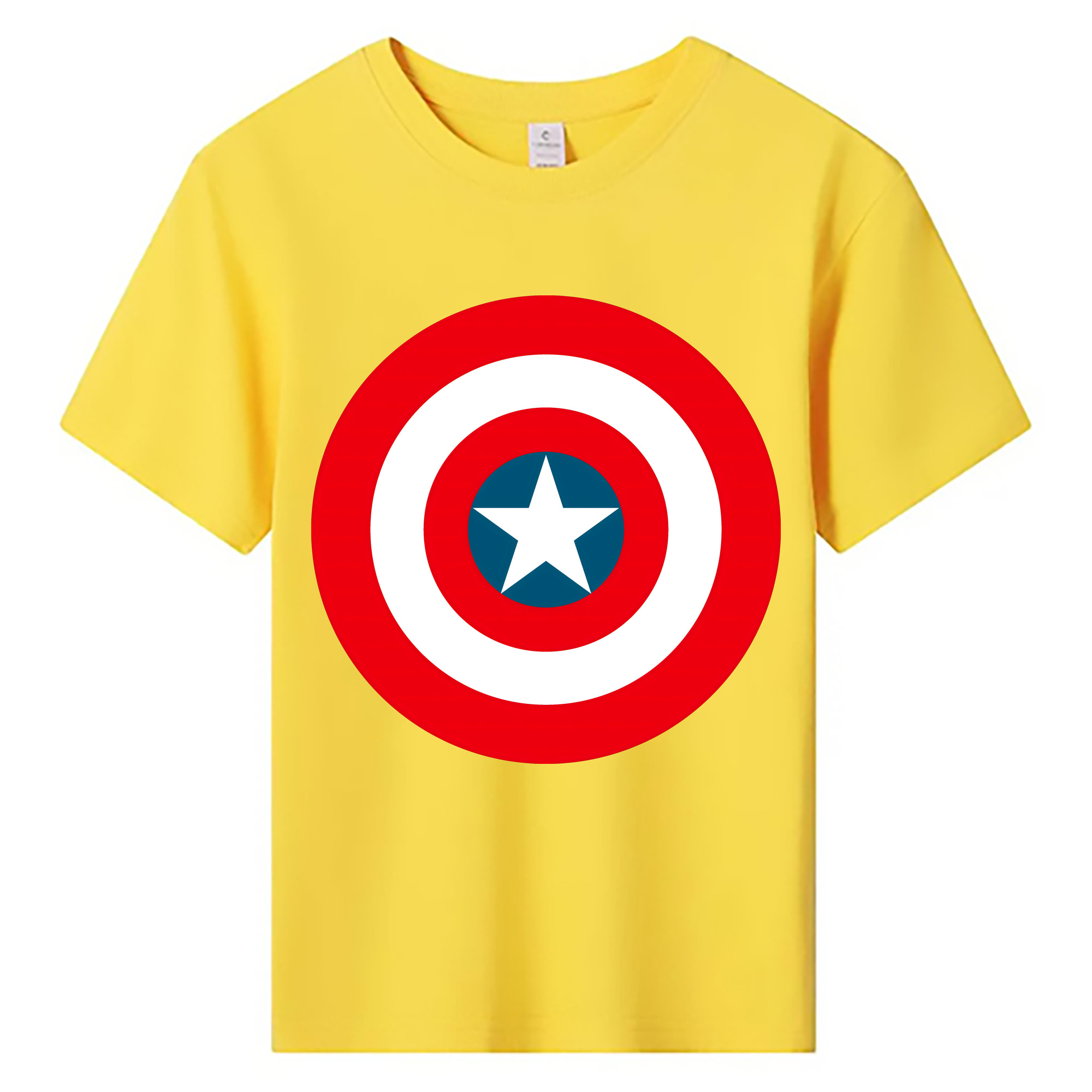 （画像用） アベンジャーズ The Avengers 綿100％キッズTシャツ（フロントプリント）