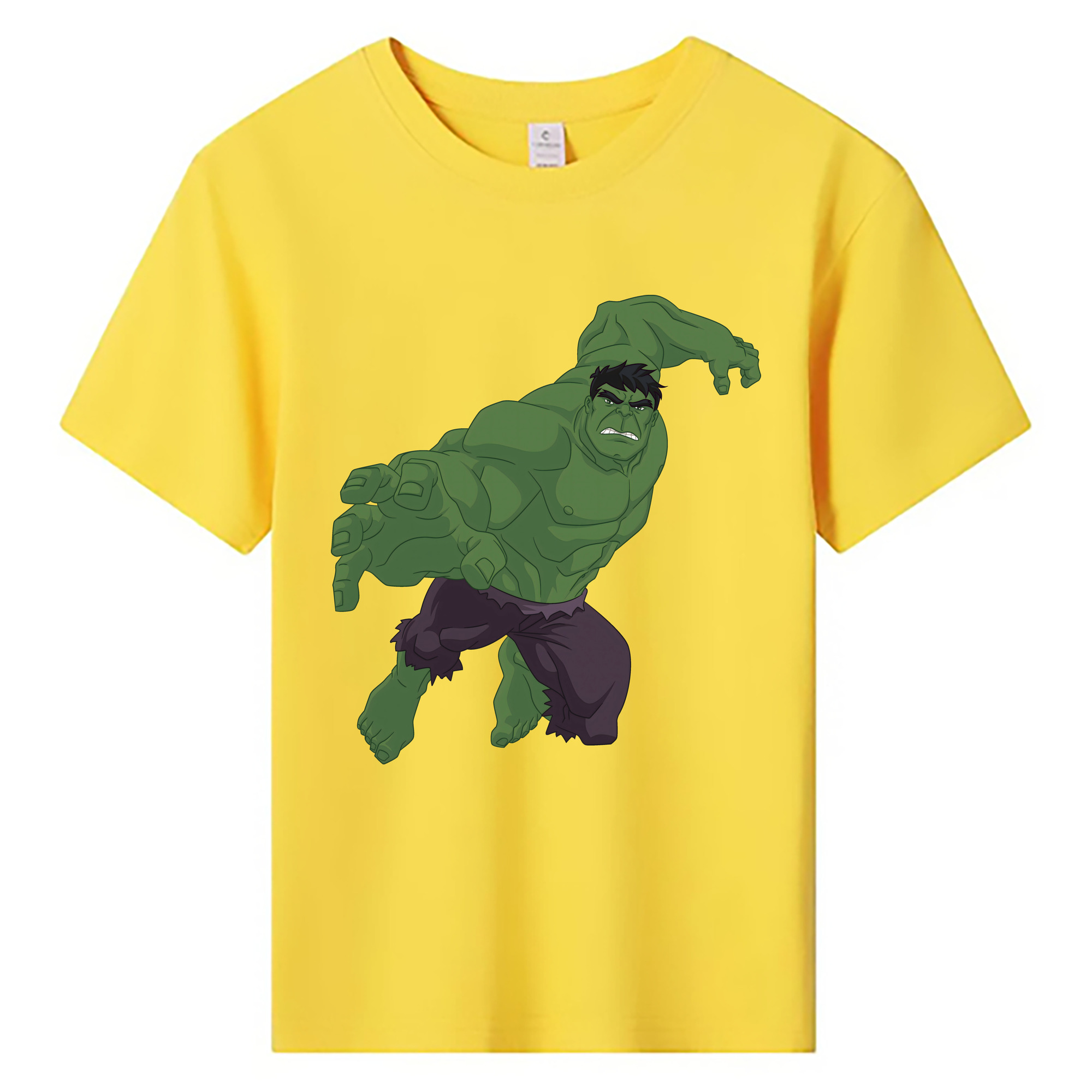 （画像用） アベンジャーズ The Avengers 綿100％キッズTシャツ（フロントプリント）