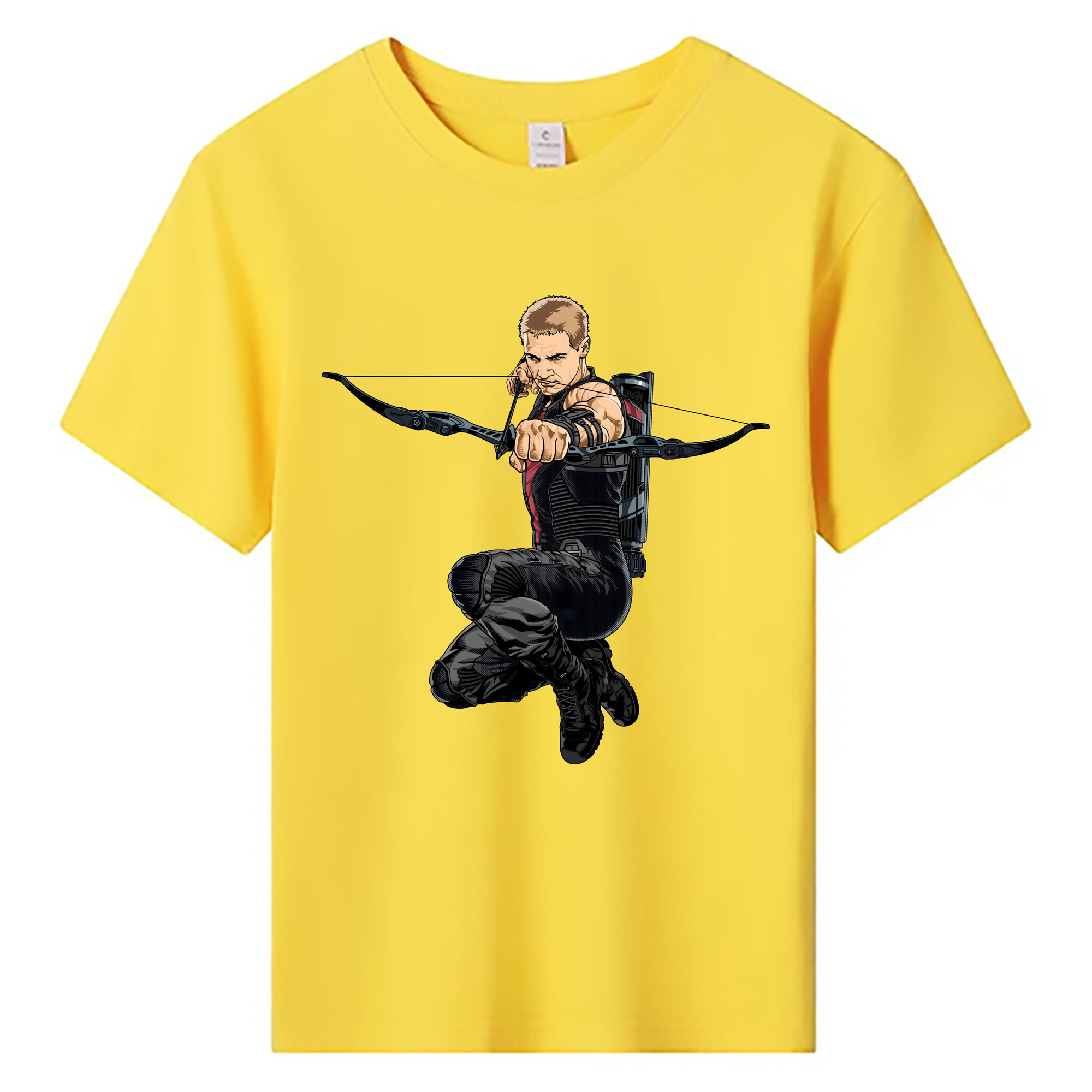 （画像用） アベンジャーズ The Avengers 綿100％キッズTシャツ（フロントプリント）