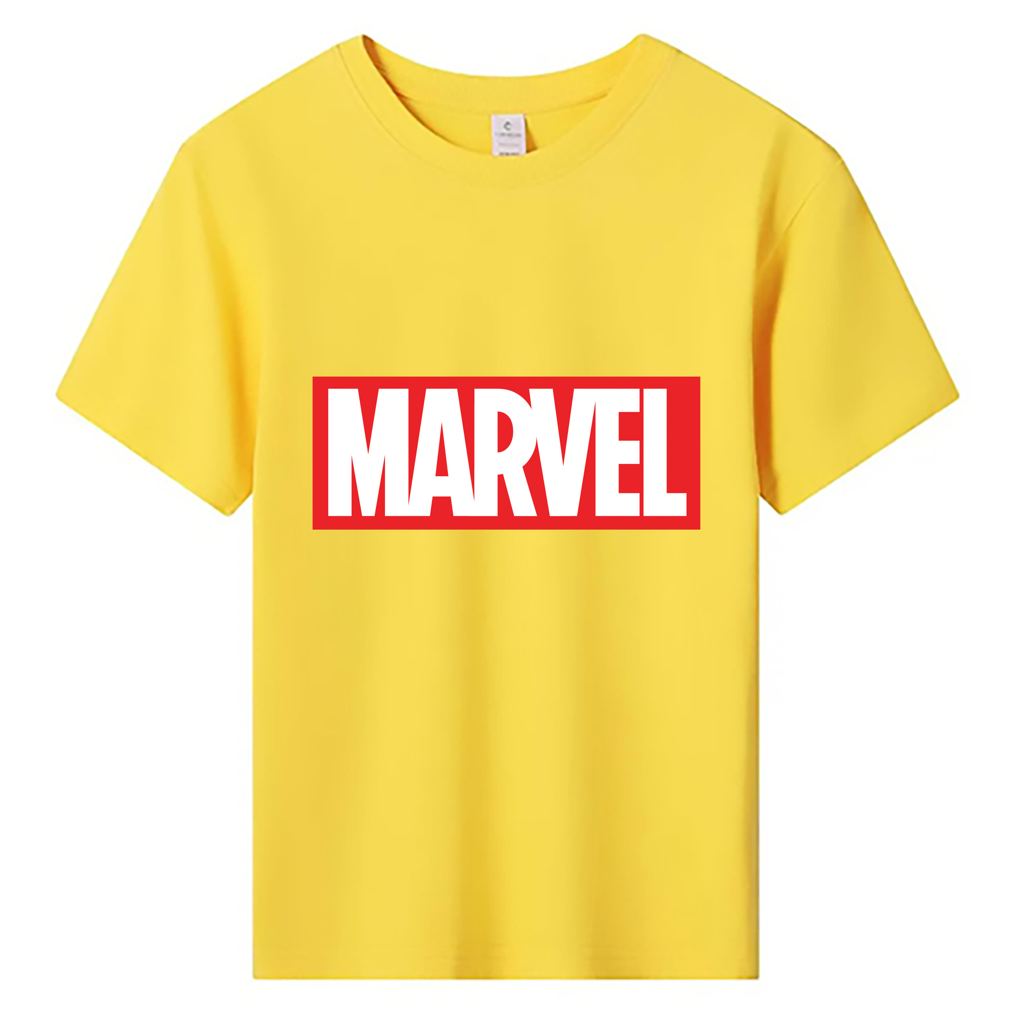 （画像用） アベンジャーズ The Avengers 綿100％キッズTシャツ（フロントプリント）