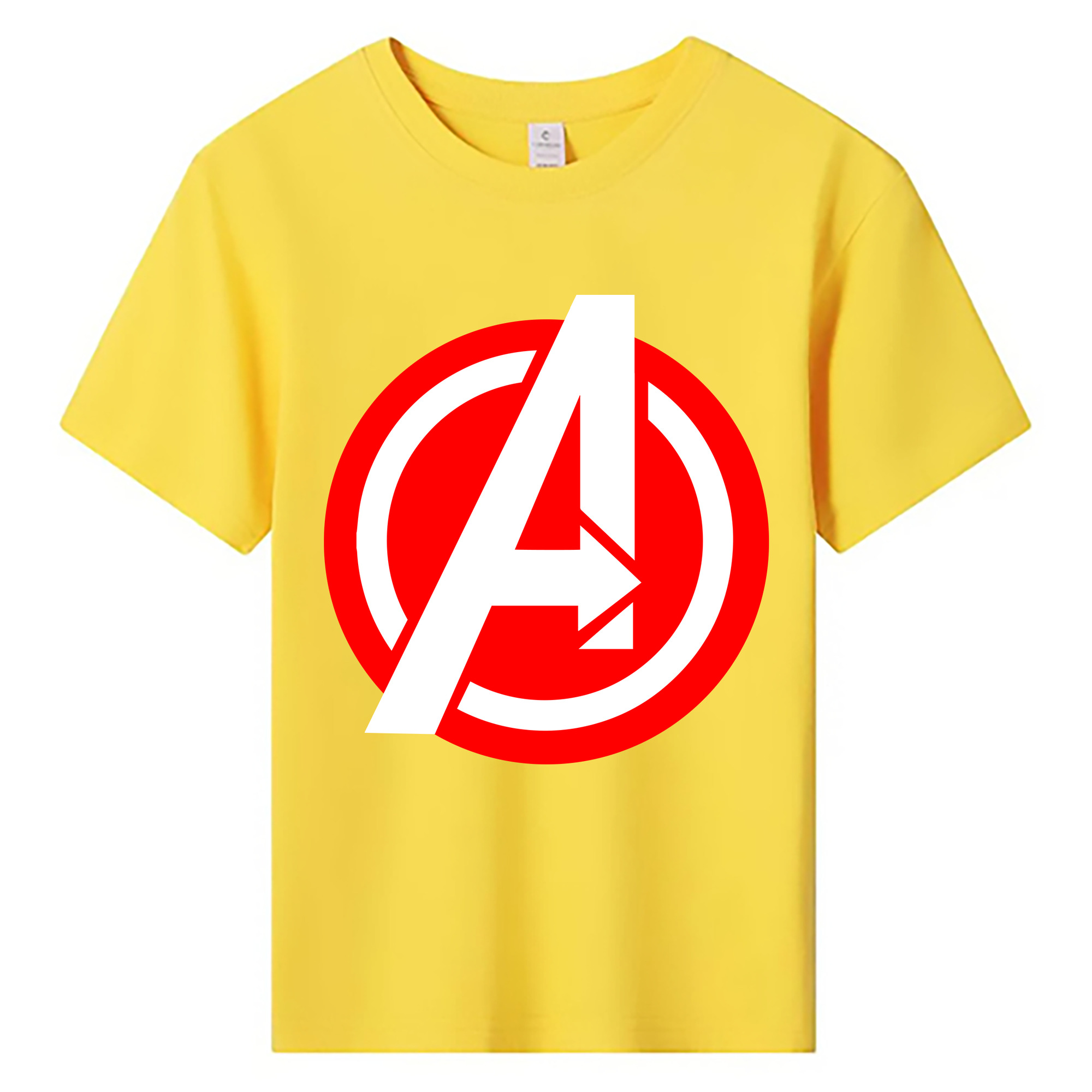 （画像用） アベンジャーズ The Avengers 綿100％キッズTシャツ（フロントプリント）
