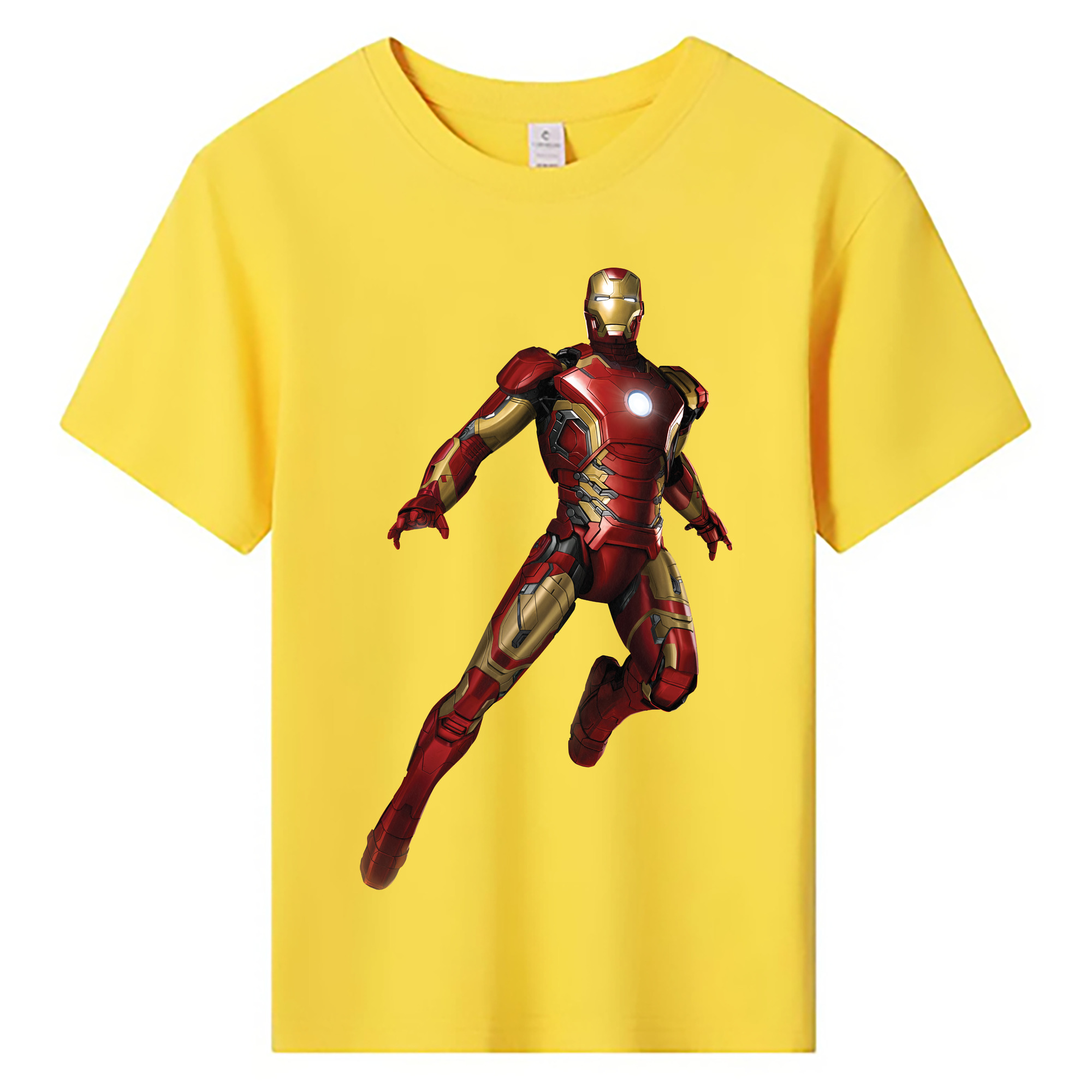 （画像用） アベンジャーズ The Avengers 綿100％キッズTシャツ（フロントプリント）