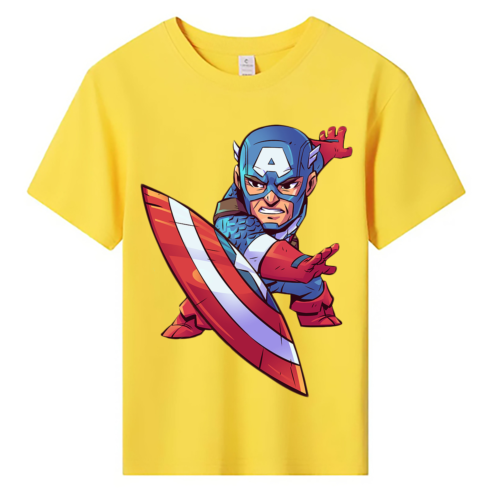 （画像用） アベンジャーズ The Avengers 綿100％キッズTシャツ（フロントプリント）