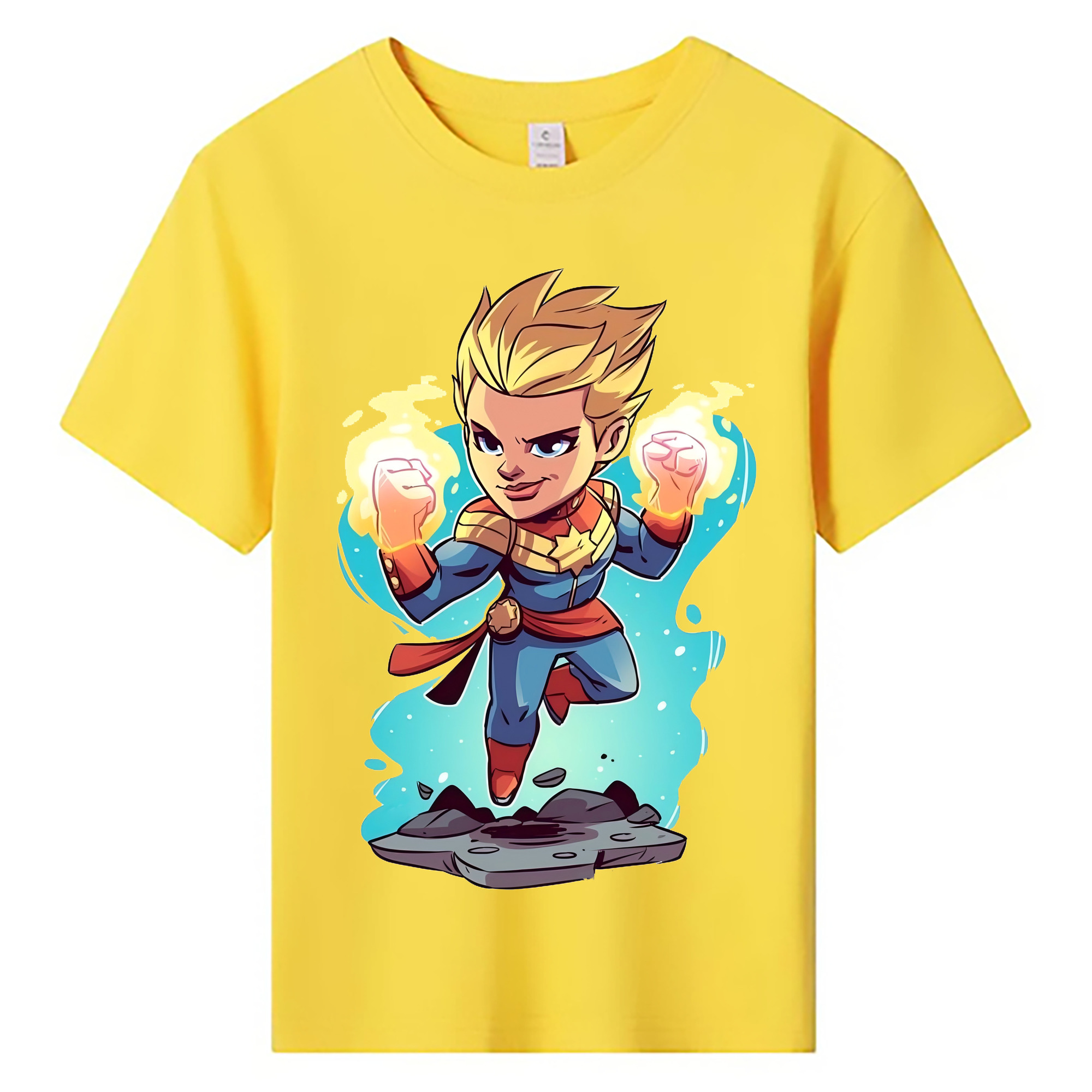 （画像用） アベンジャーズ The Avengers 綿100％キッズTシャツ（フロントプリント）