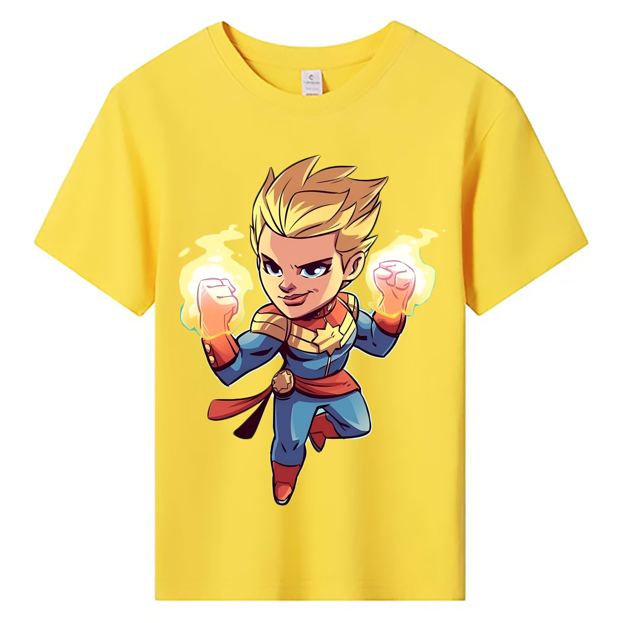 （画像用） アベンジャーズ The Avengers 綿100％キッズTシャツ（フロントプリント）