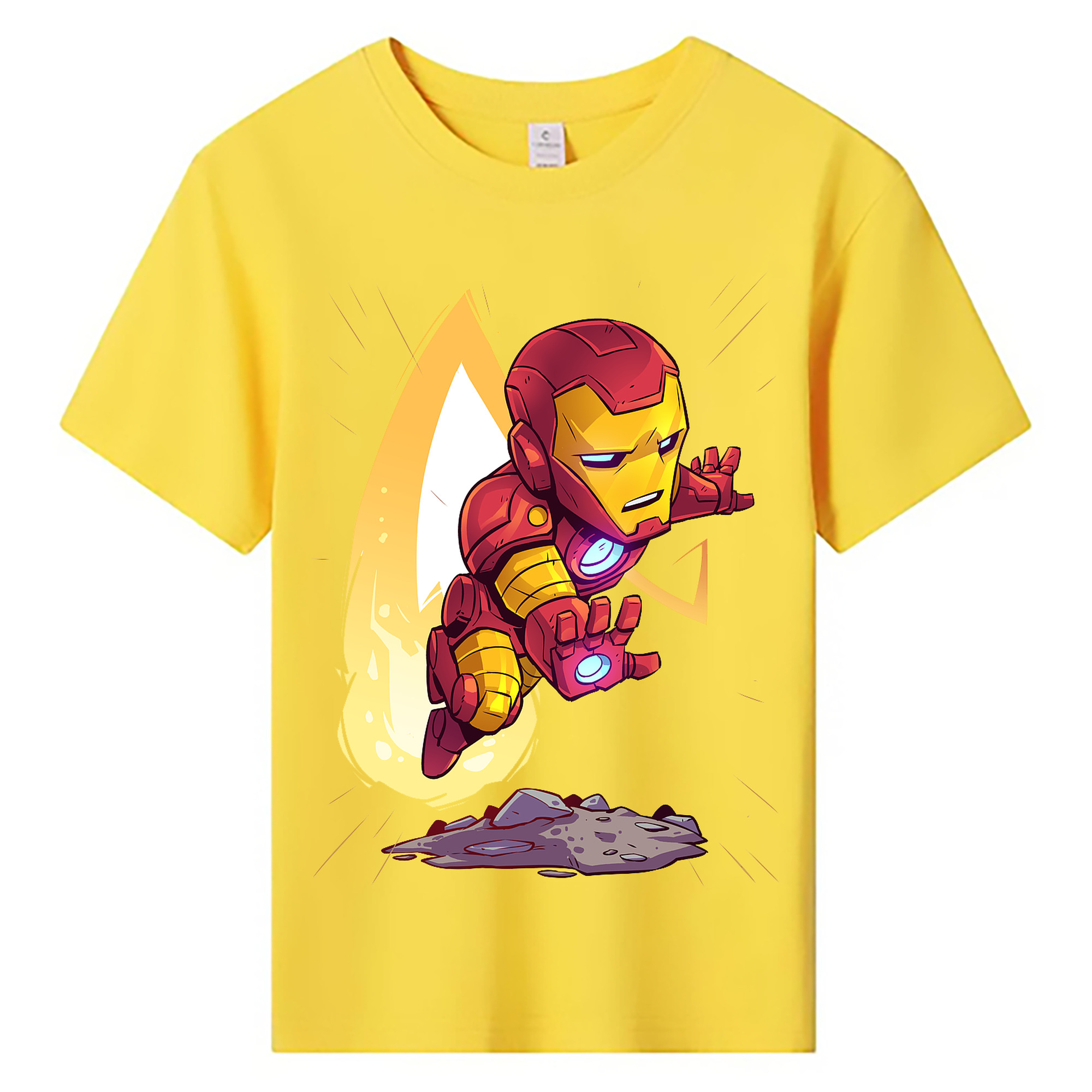 （画像用） アベンジャーズ The Avengers 綿100％キッズTシャツ（フロントプリント）