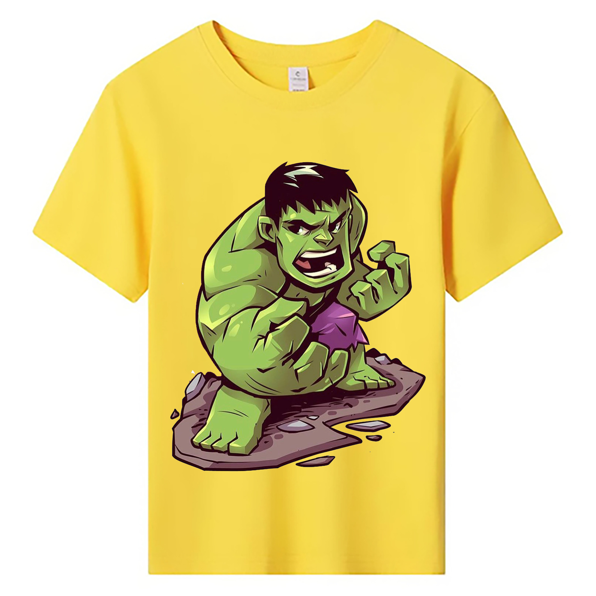 （画像用） アベンジャーズ The Avengers 綿100％キッズTシャツ（フロントプリント）