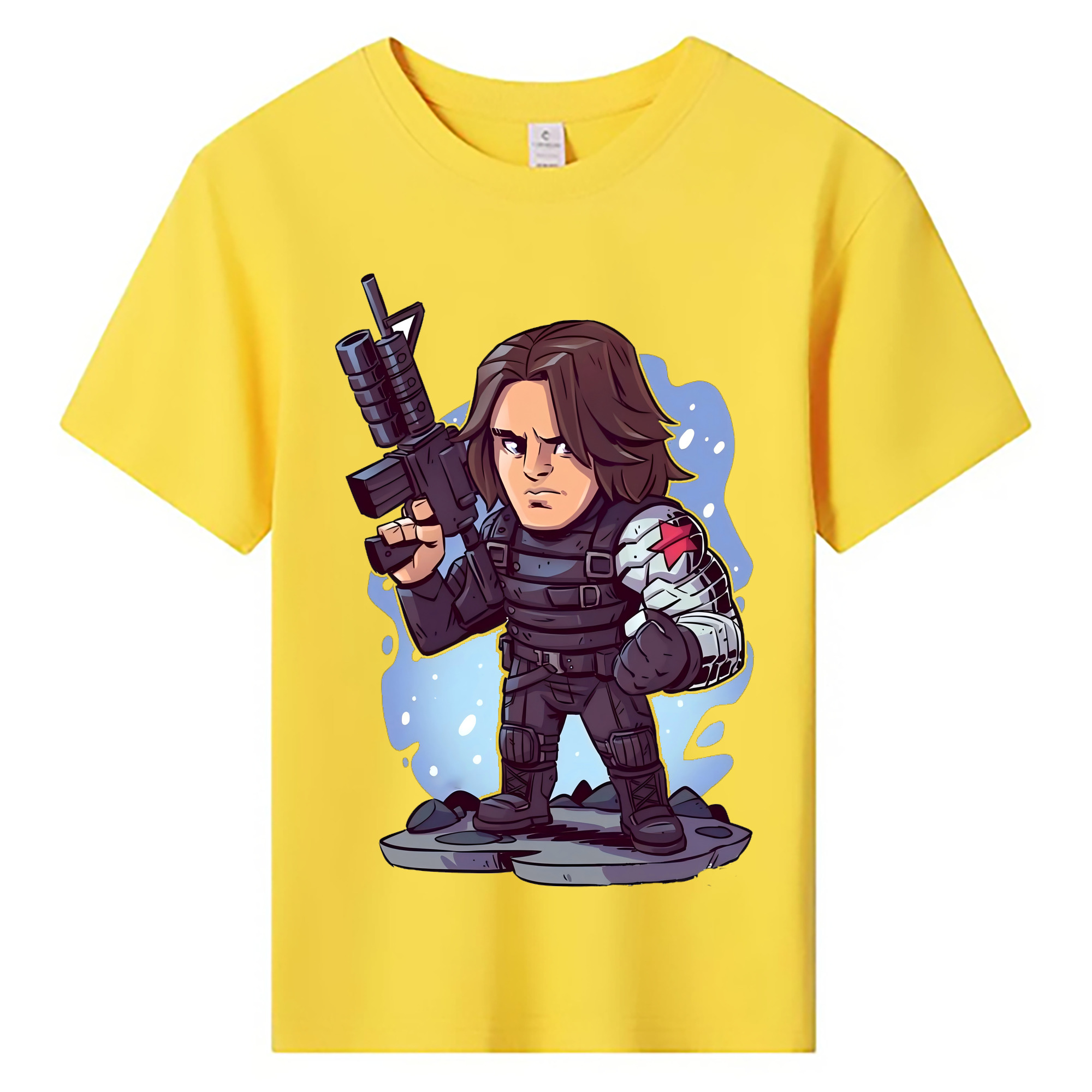 （画像用） アベンジャーズ The Avengers 綿100％キッズTシャツ（フロントプリント）