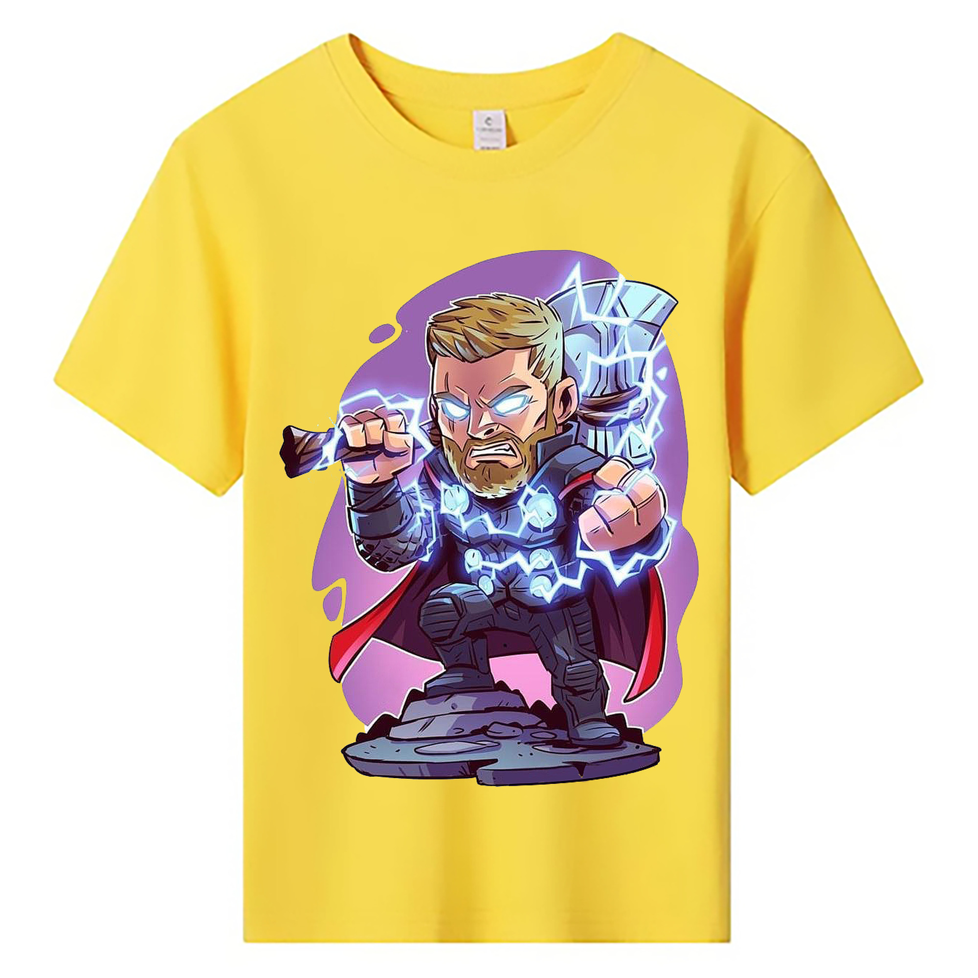 （画像用） アベンジャーズ The Avengers 綿100％キッズTシャツ（フロントプリント）