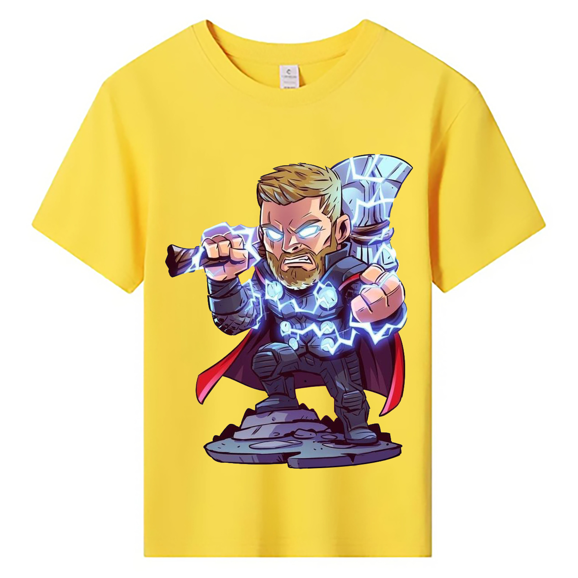 （画像用） アベンジャーズ The Avengers 綿100％キッズTシャツ（フロントプリント）
