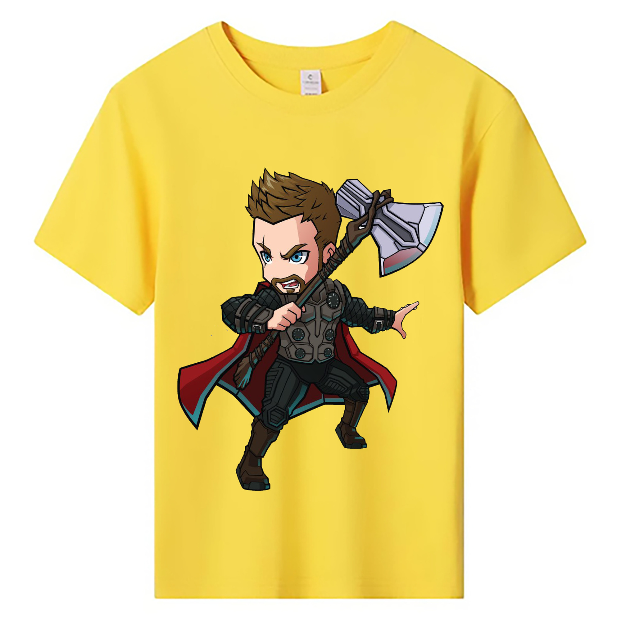 （画像用） アベンジャーズ The Avengers 綿100％キッズTシャツ（フロントプリント）