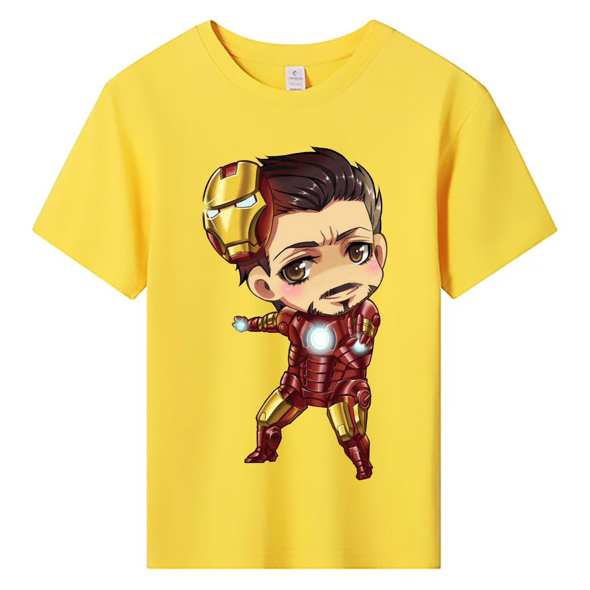（画像用） アベンジャーズ The Avengers 綿100％キッズTシャツ（フロントプリント）