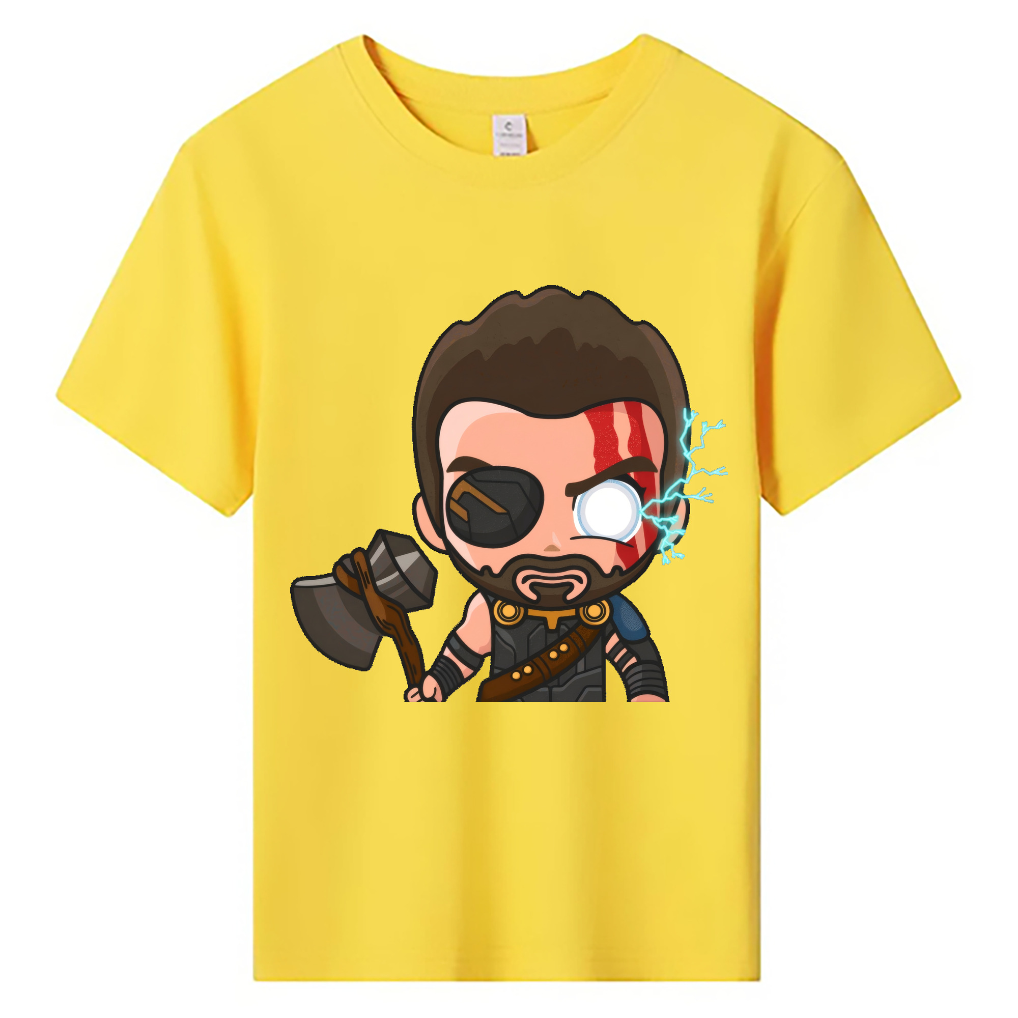 （画像用） アベンジャーズ The Avengers 綿100％キッズTシャツ（フロントプリント）