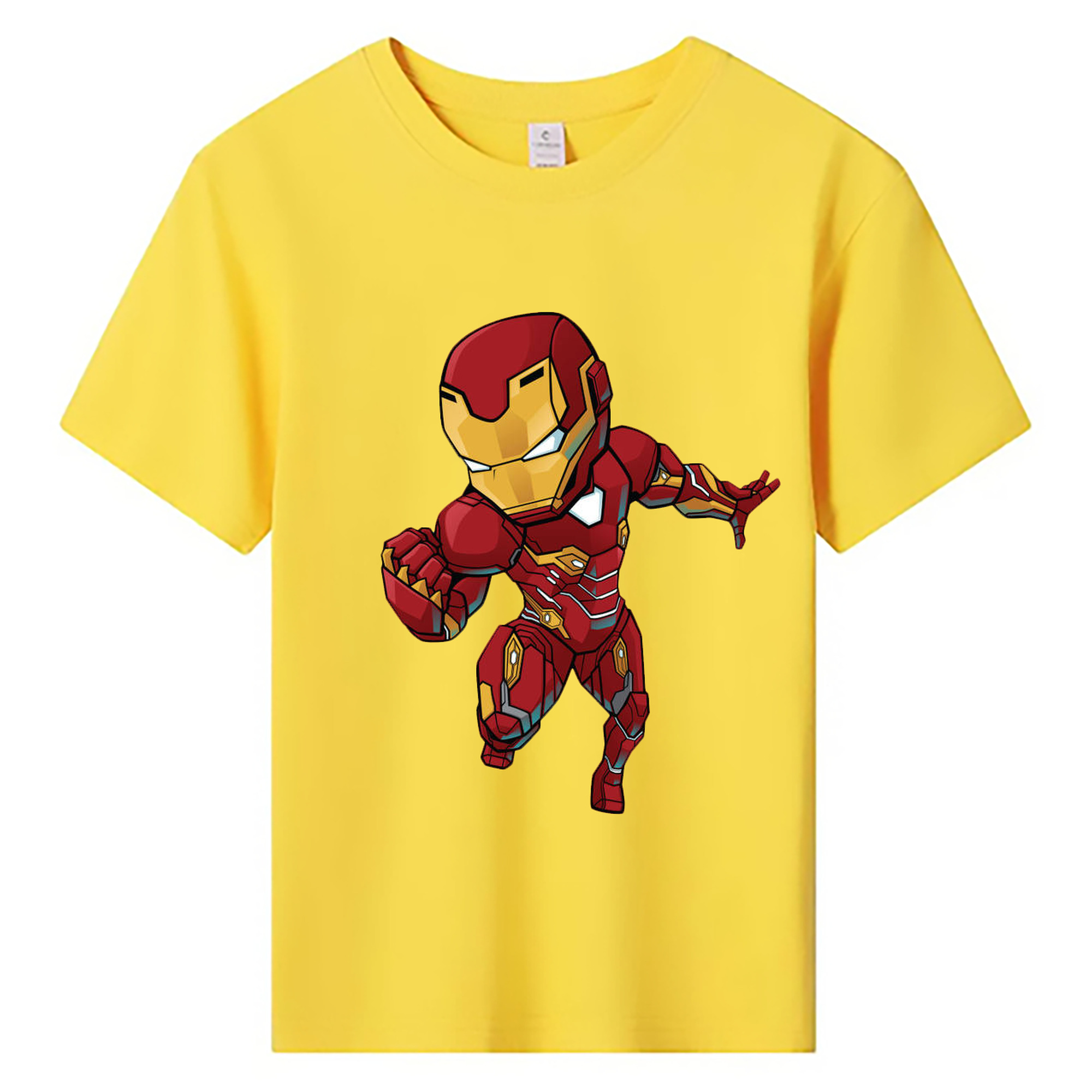 （画像用） アベンジャーズ The Avengers 綿100％キッズTシャツ（フロントプリント）