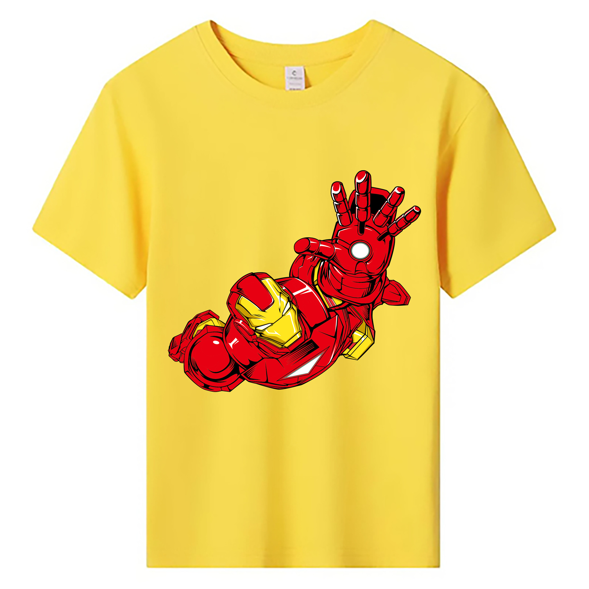（画像用） アベンジャーズ The Avengers 綿100％キッズTシャツ（フロントプリント）