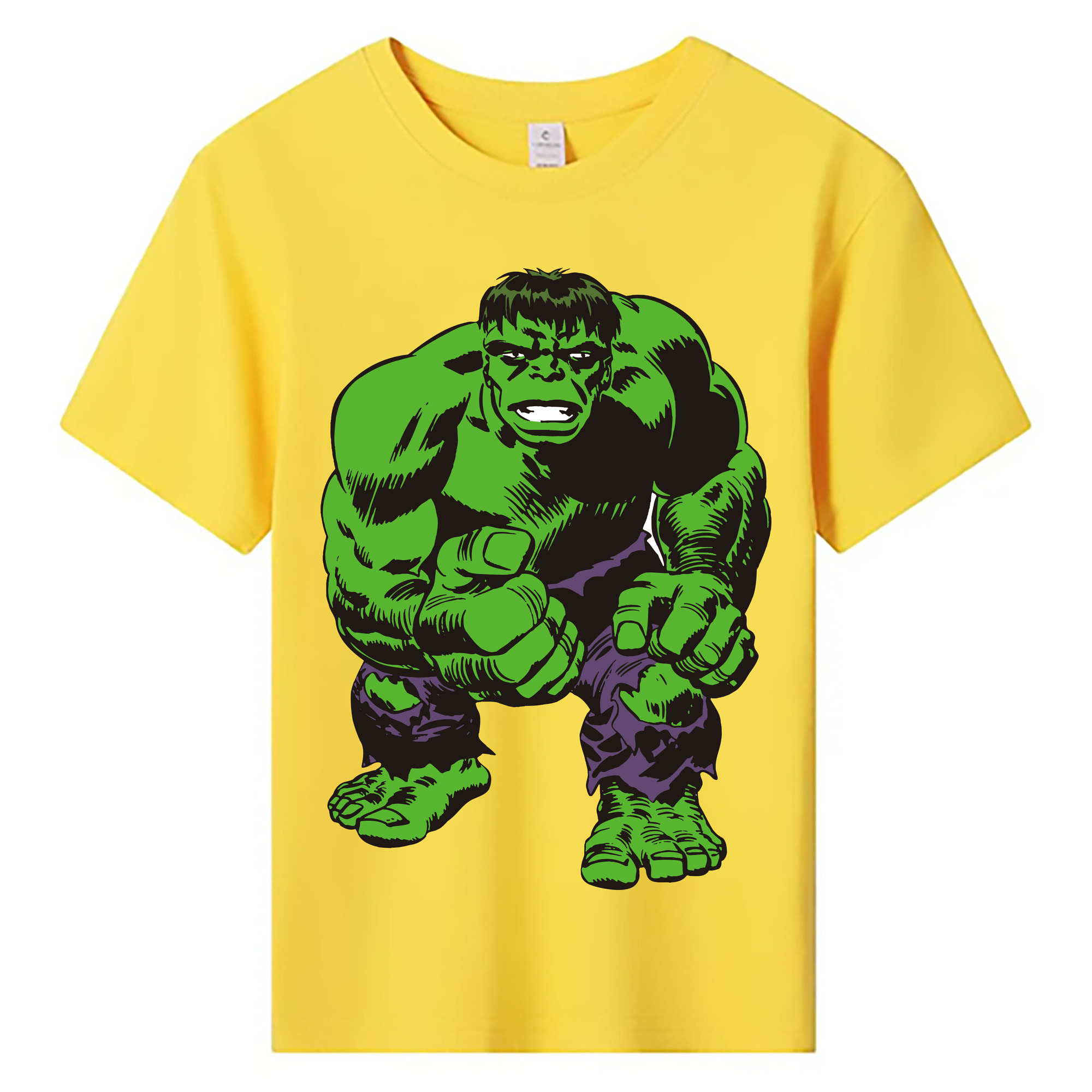（画像用） アベンジャーズ The Avengers 綿100％キッズTシャツ（フロントプリント）