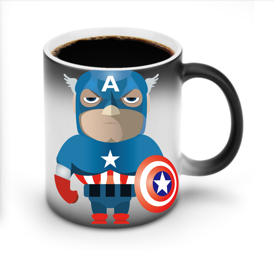 （画像用） アベンジャーズ The Avengers 温度変色マグカップ