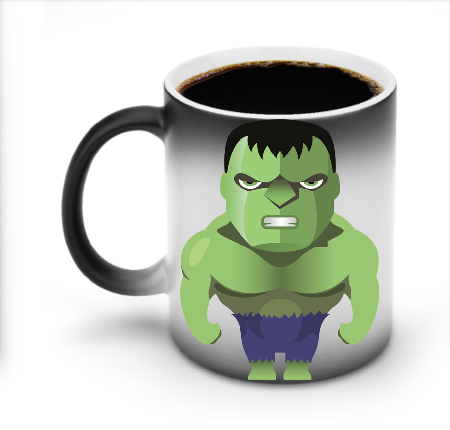 （画像用） アベンジャーズ The Avengers 温度変色マグカップ