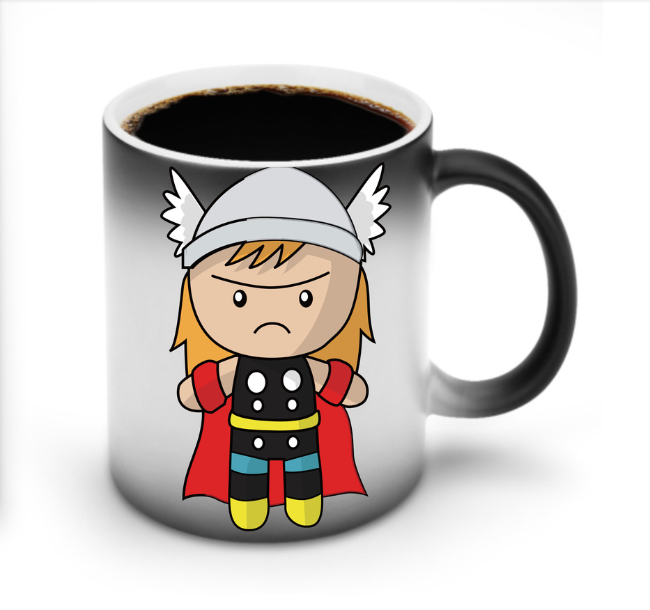 （画像用） アベンジャーズ The Avengers 温度変色マグカップ