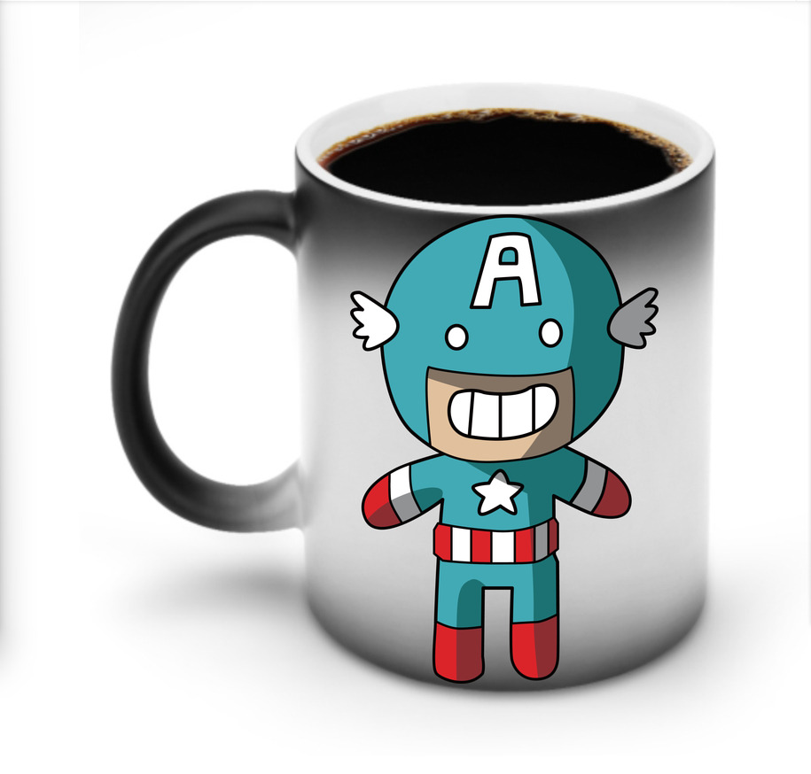 （画像用） アベンジャーズ The Avengers 温度変色マグカップ