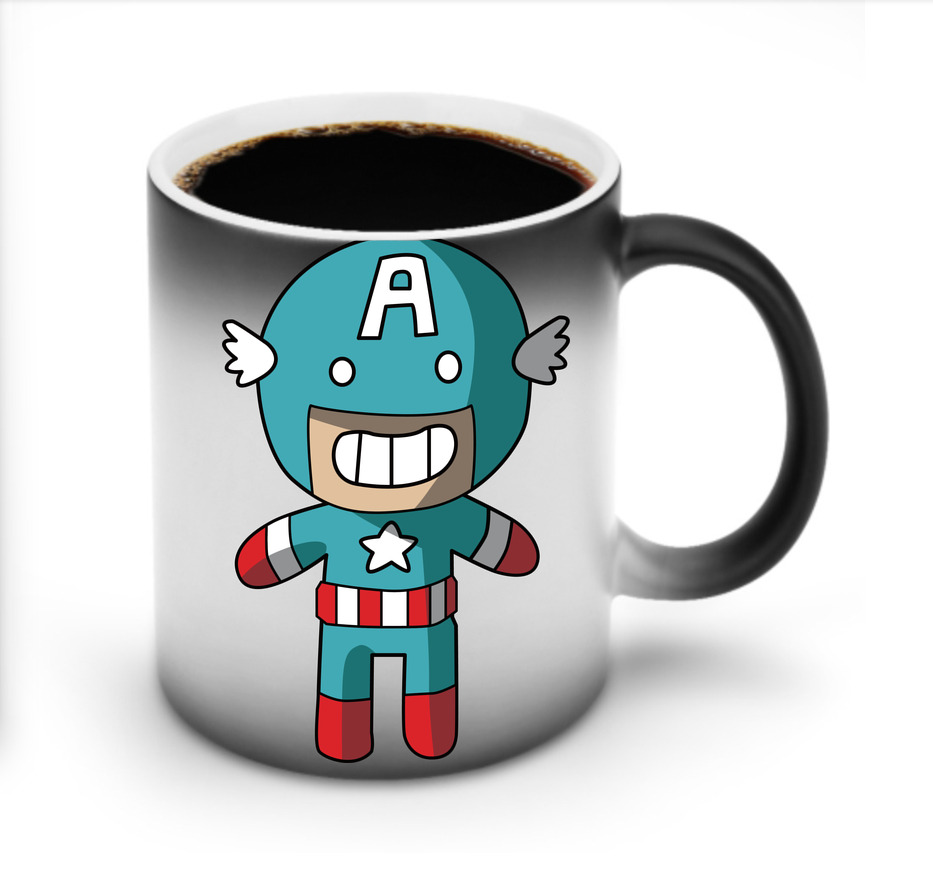 （画像用） アベンジャーズ The Avengers 温度変色マグカップ