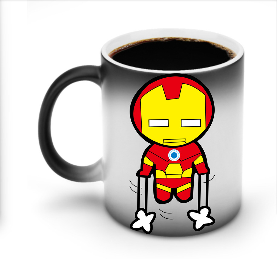 （画像用） アベンジャーズ The Avengers 温度変色マグカップ