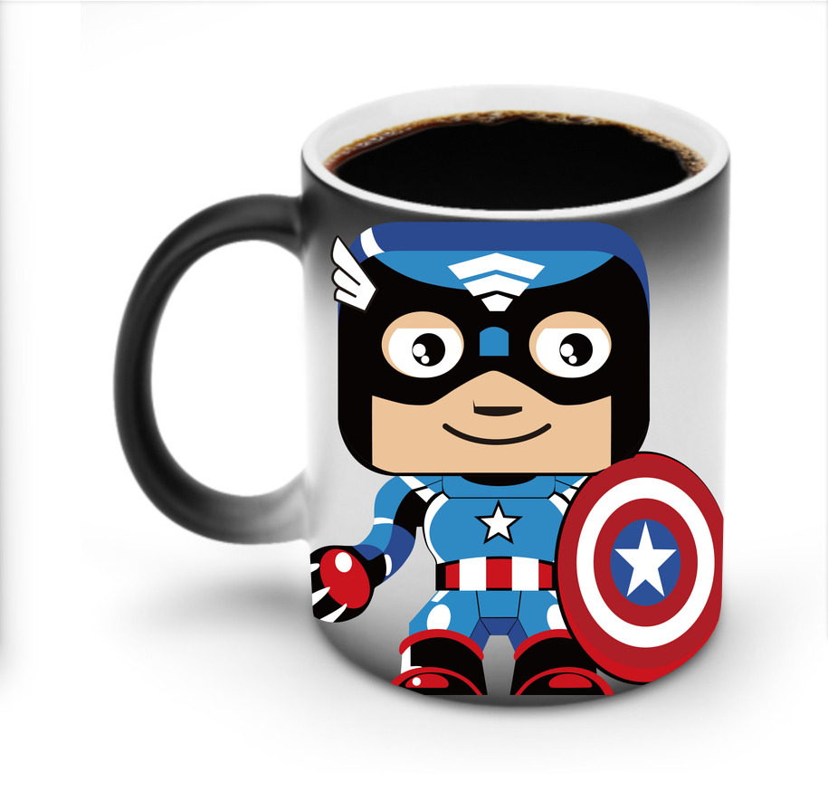 （画像用） アベンジャーズ The Avengers 温度変色マグカップ