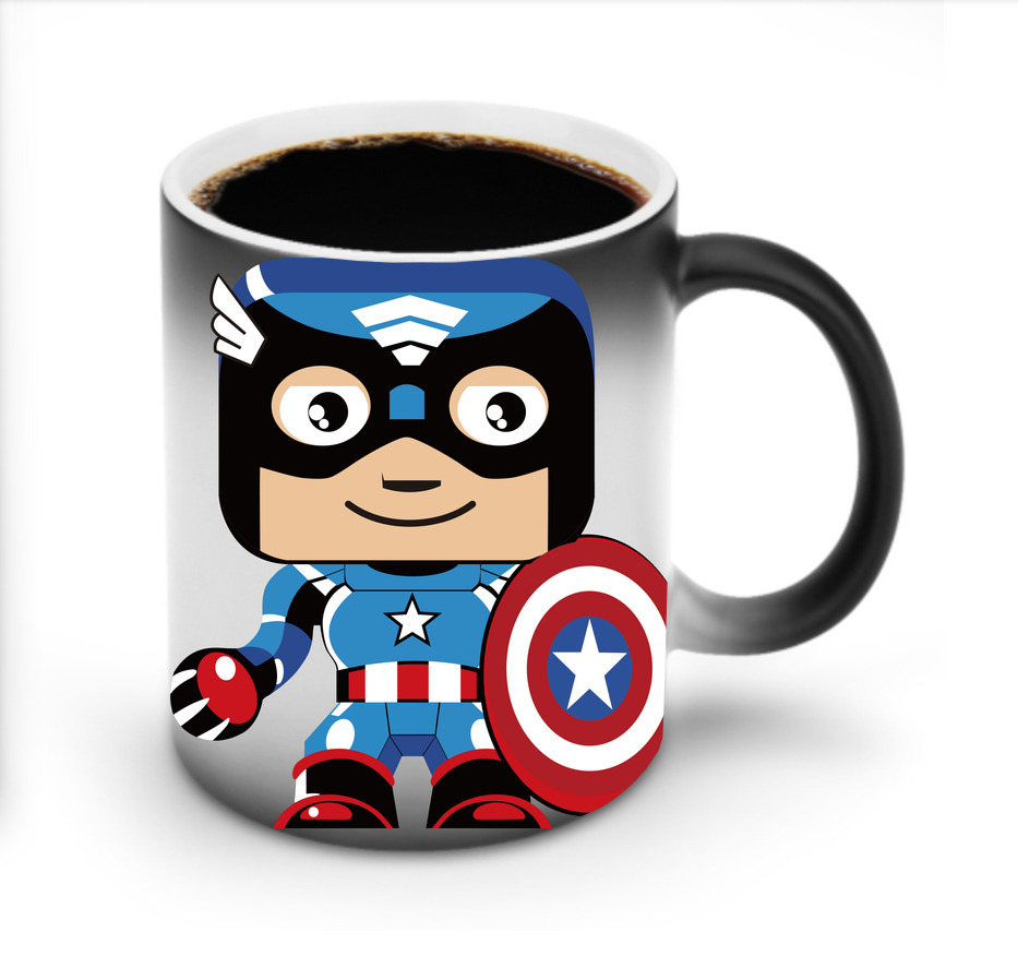 （画像用） アベンジャーズ The Avengers 温度変色マグカップ