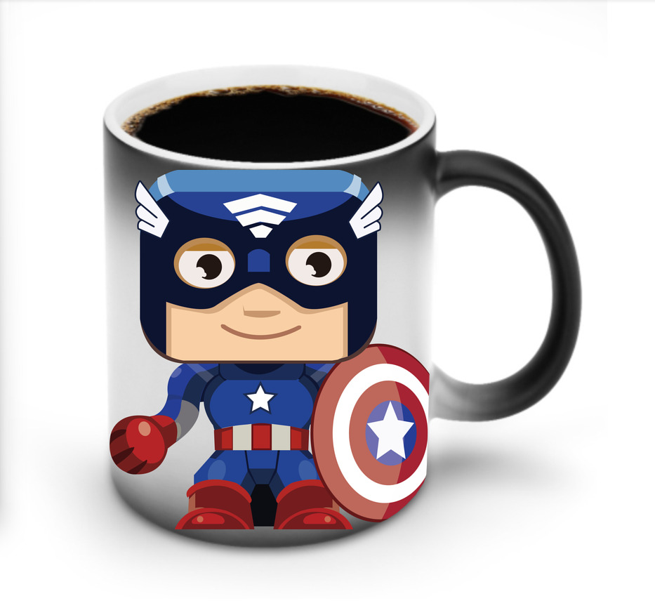 （画像用） アベンジャーズ The Avengers 温度変色マグカップ