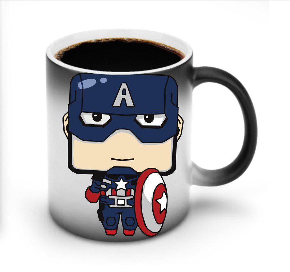（画像用） アベンジャーズ The Avengers 温度変色マグカップ