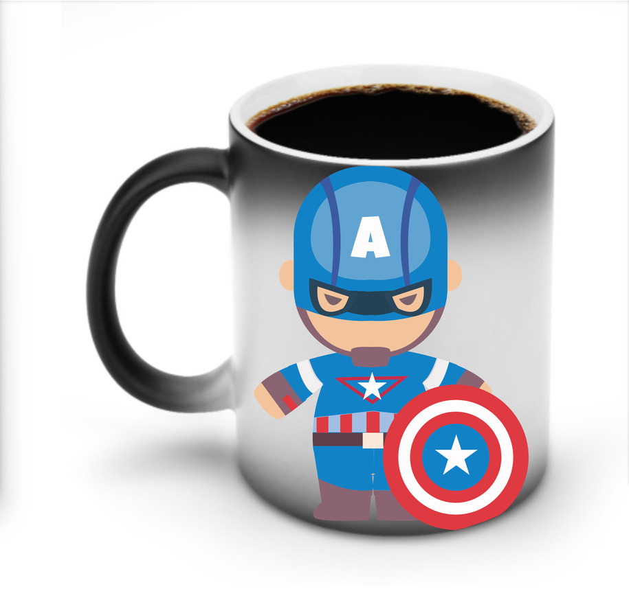 （画像用） アベンジャーズ The Avengers 温度変色マグカップ